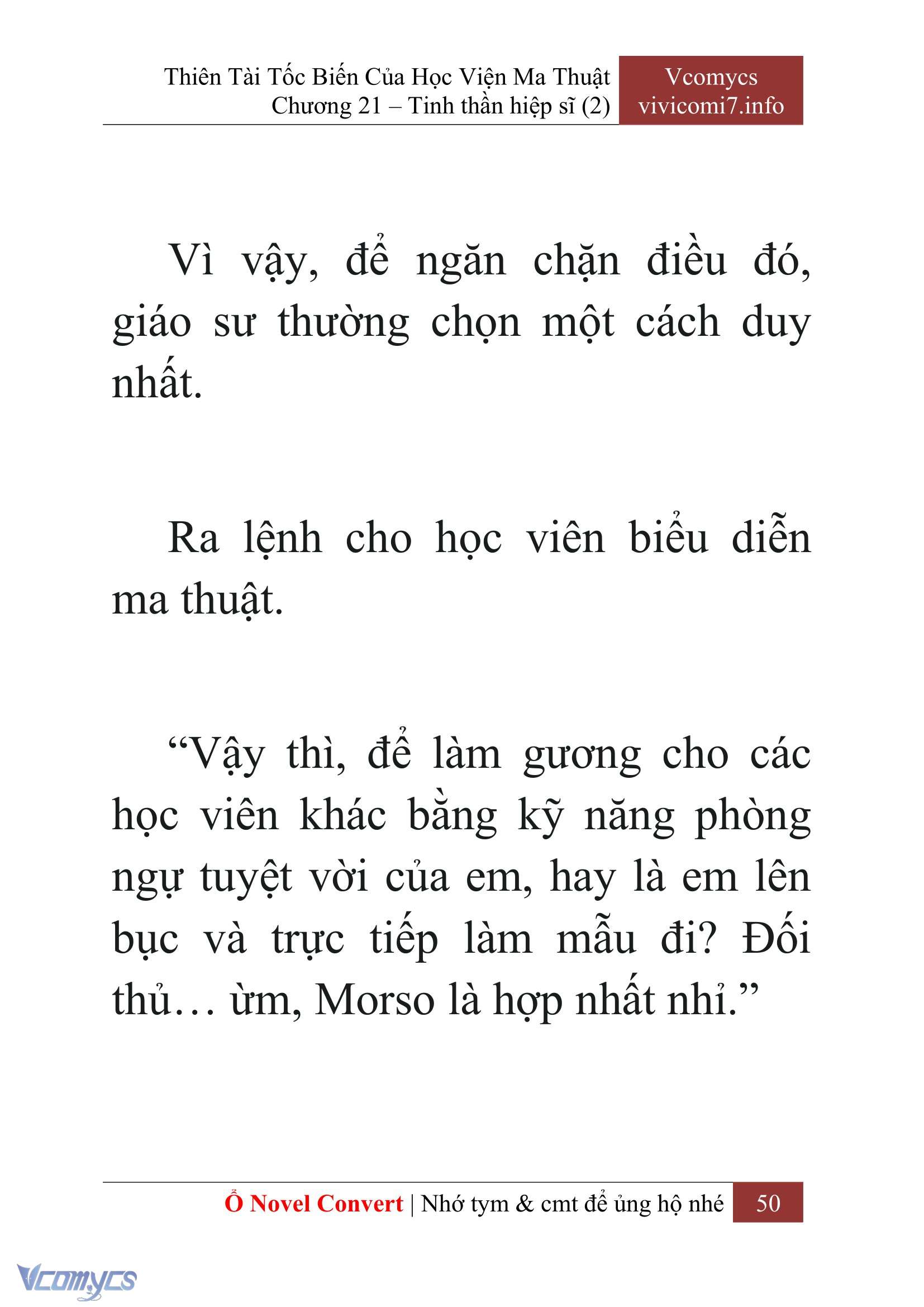 [Novel] Thiên Tài Tốc Biến Của Học Viện Ma Thuật Chap 21 - Trang 2