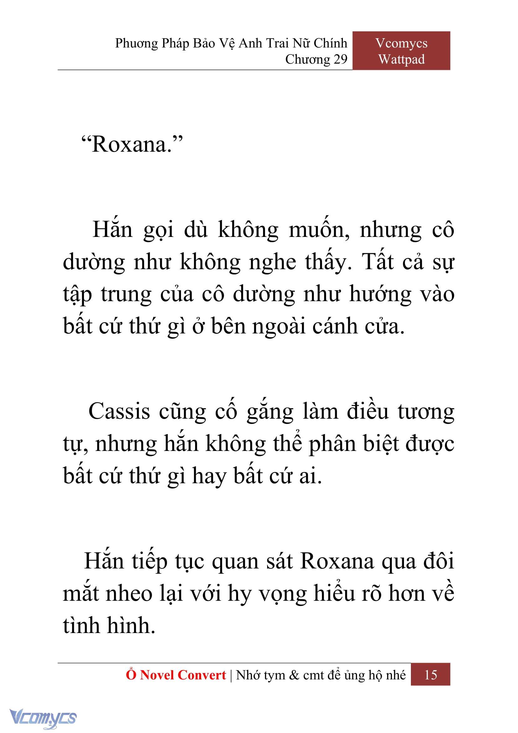 [Novel] Phương Pháp Bảo Vệ Anh Trai Nữ Chính Chap 29 - Trang 2
