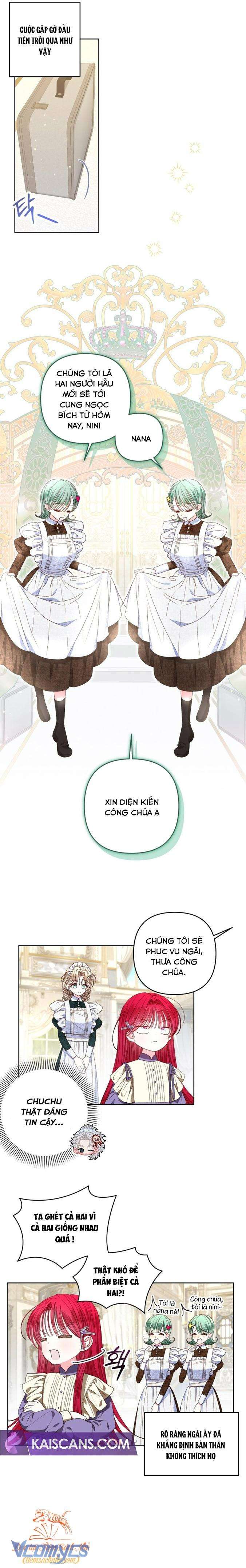 Trở Thành Hầu Gái Còn Hơn Làm Công Chúa Chap 24 - Trang 3
