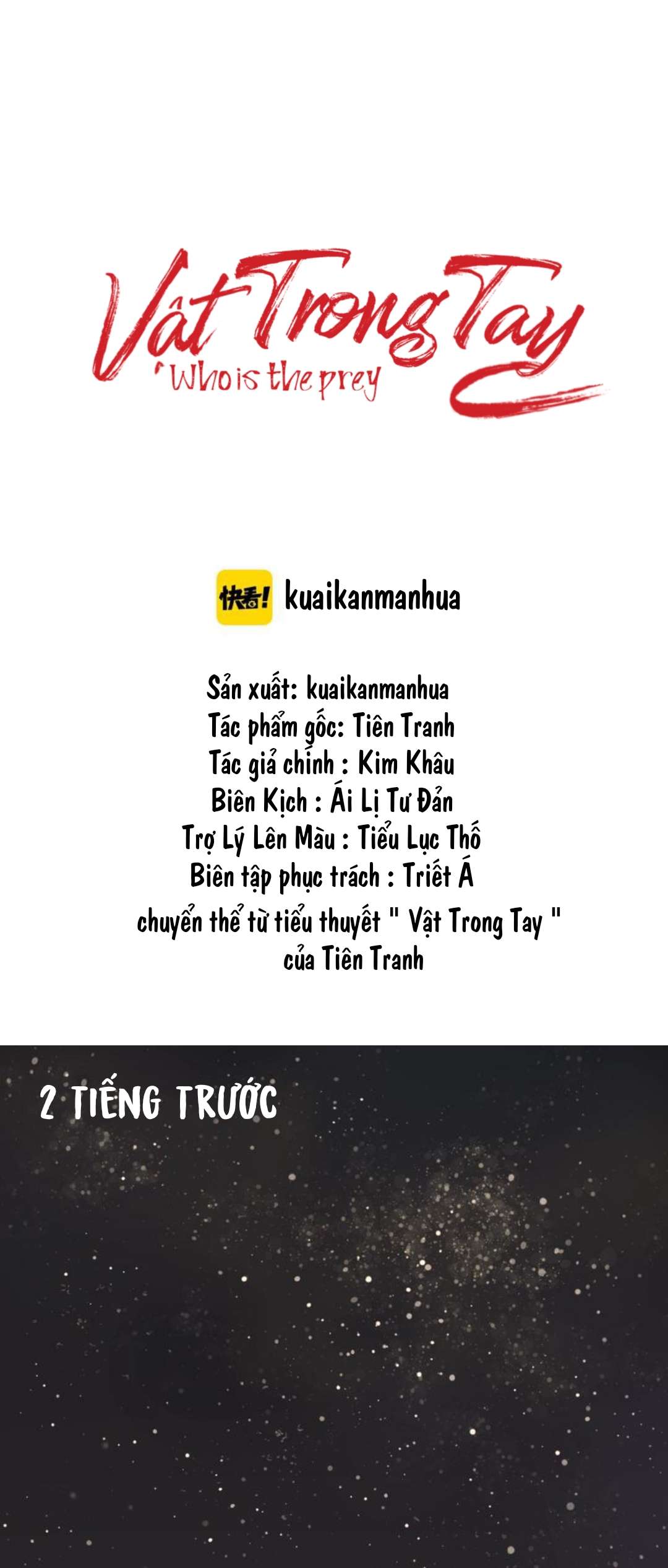 Vật Trong Tay Chapter 1 - Next Chapter 2