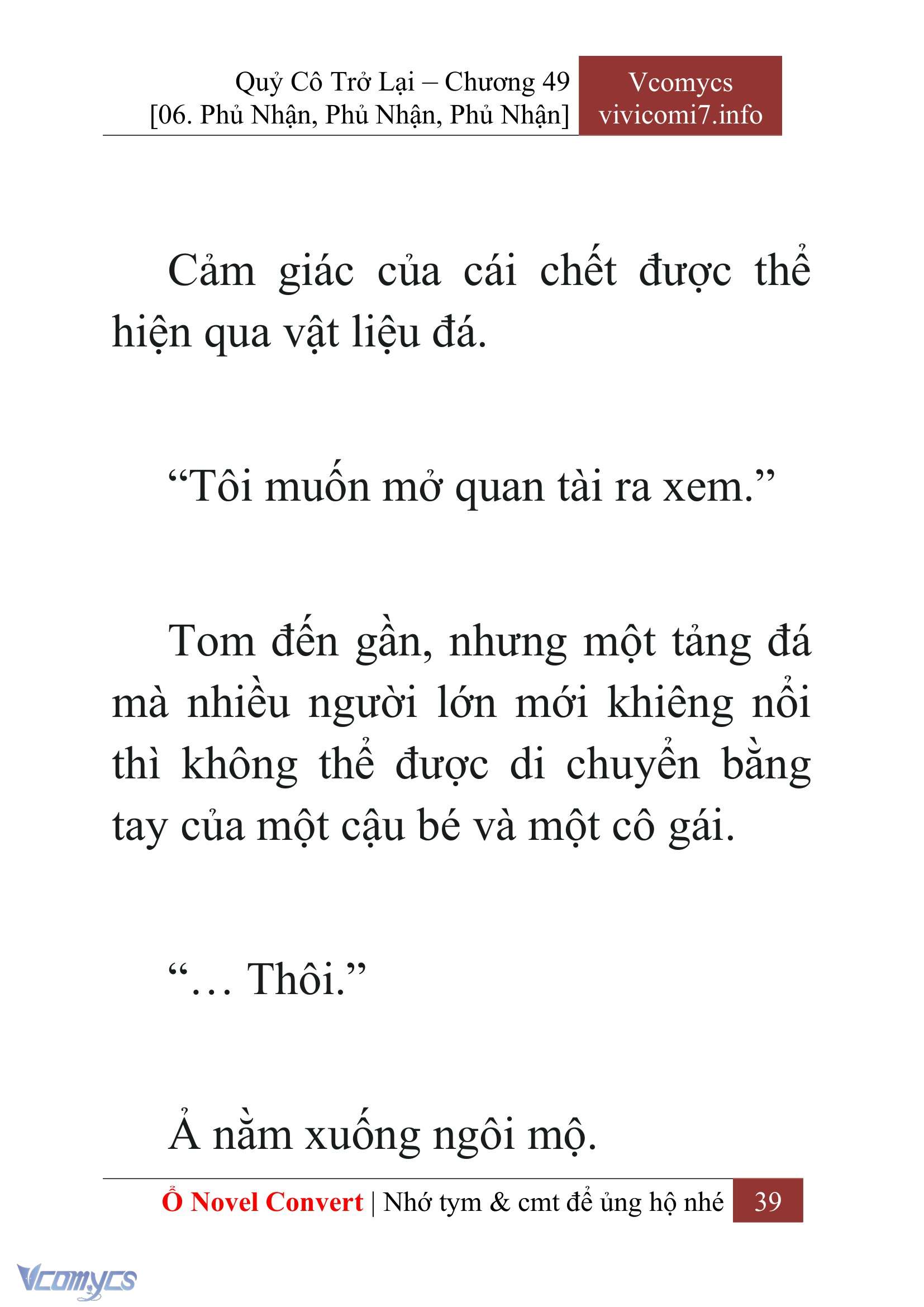 [Novel] Quý Cô Trở Lại Chap 49 - Trang 2