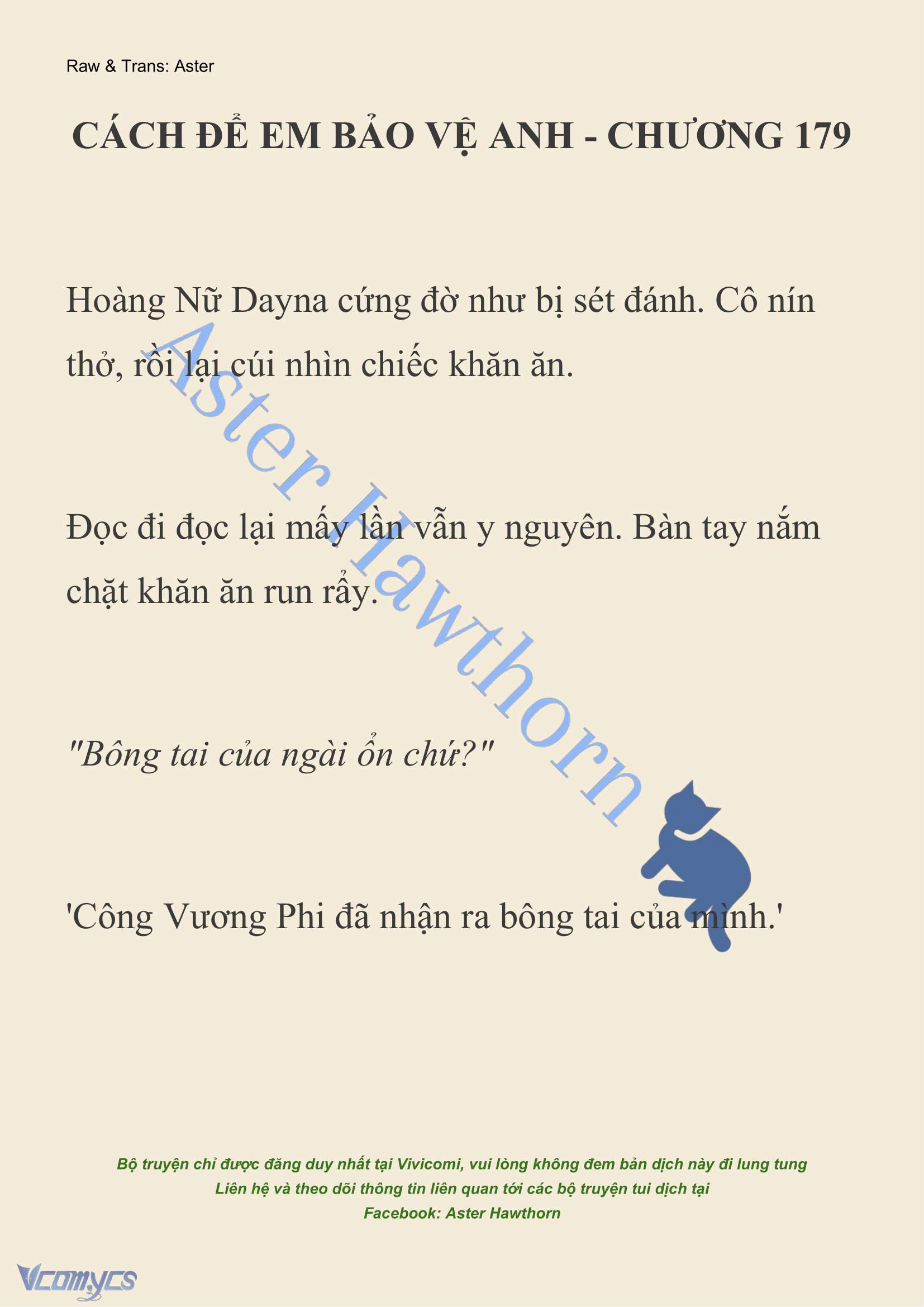 [NOVEL] Cách Để Em Bảo Vệ Anh Chap 179 - Trang 2