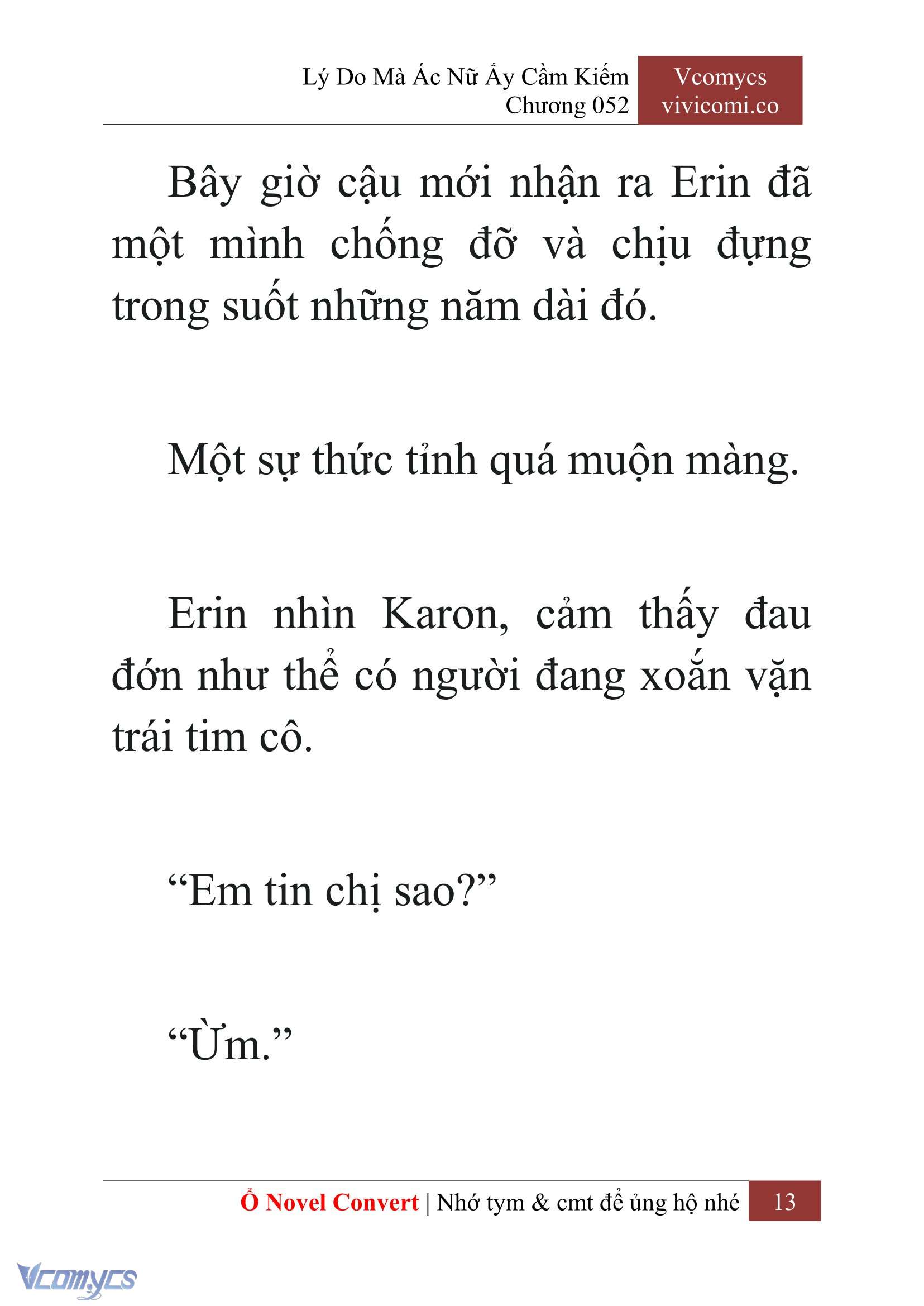 [Novel] Lý Do Mà Ác Nữ Ấy Cầm Kiếm Chap 52 - Trang 2