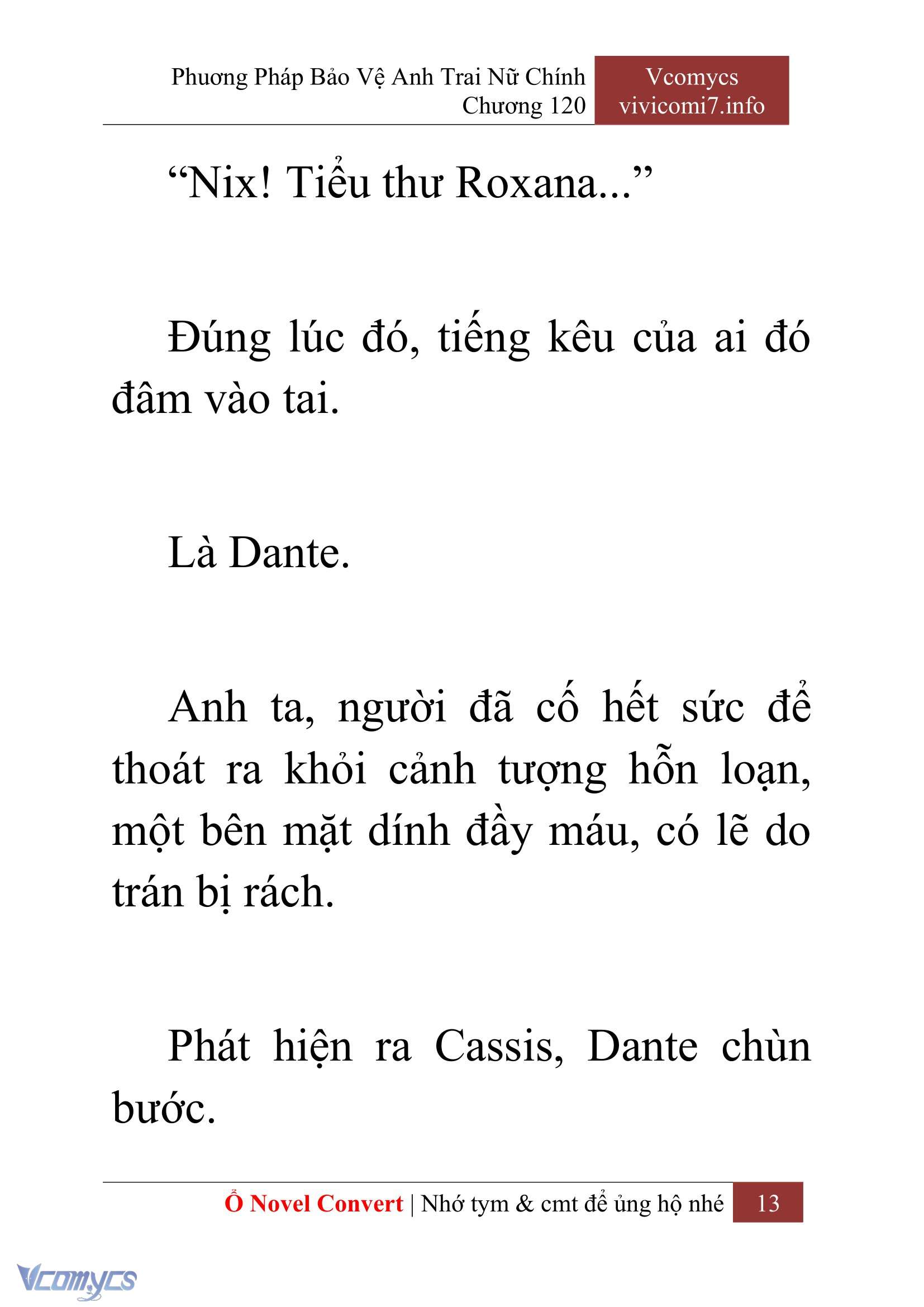 [Novel] Phương Pháp Bảo Vệ Anh Trai Nữ Chính Chap 120 - Trang 2