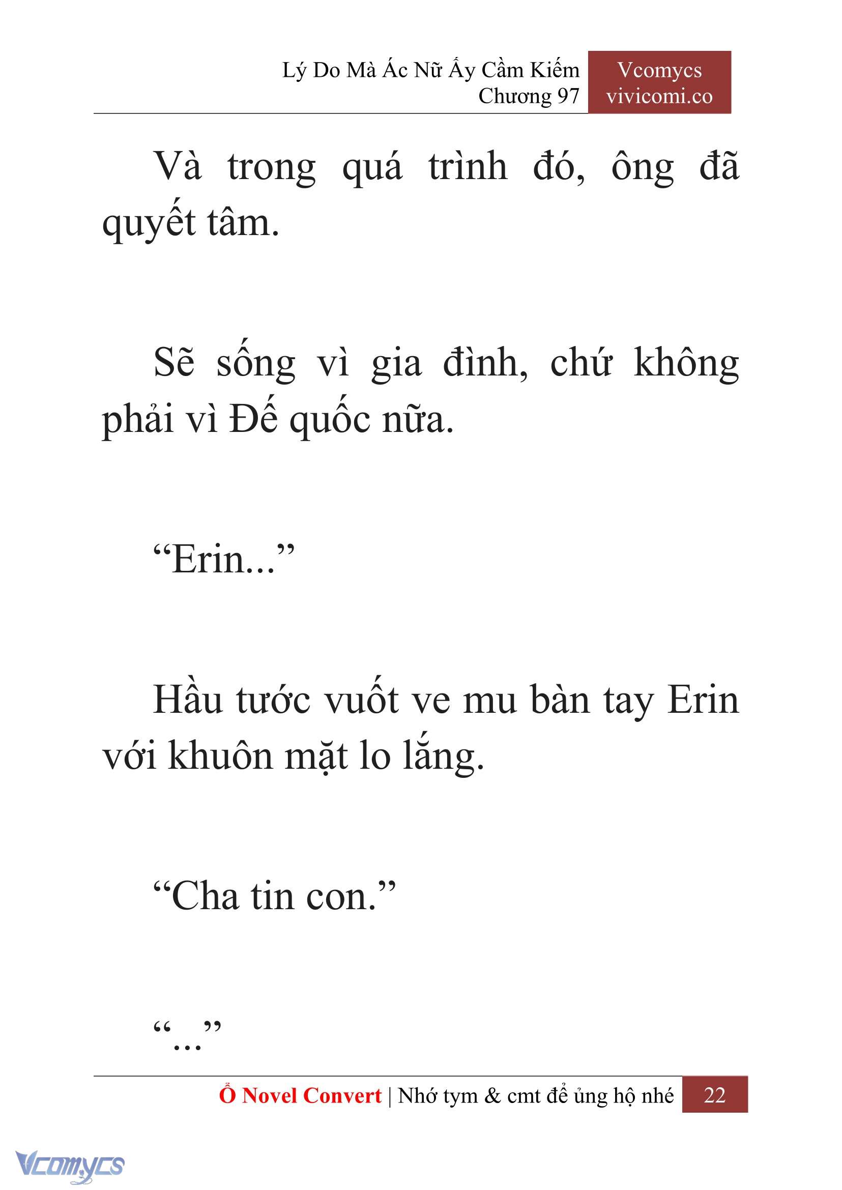 [Novel] Lý Do Mà Ác Nữ Ấy Cầm Kiếm Chap 97 - Trang 2