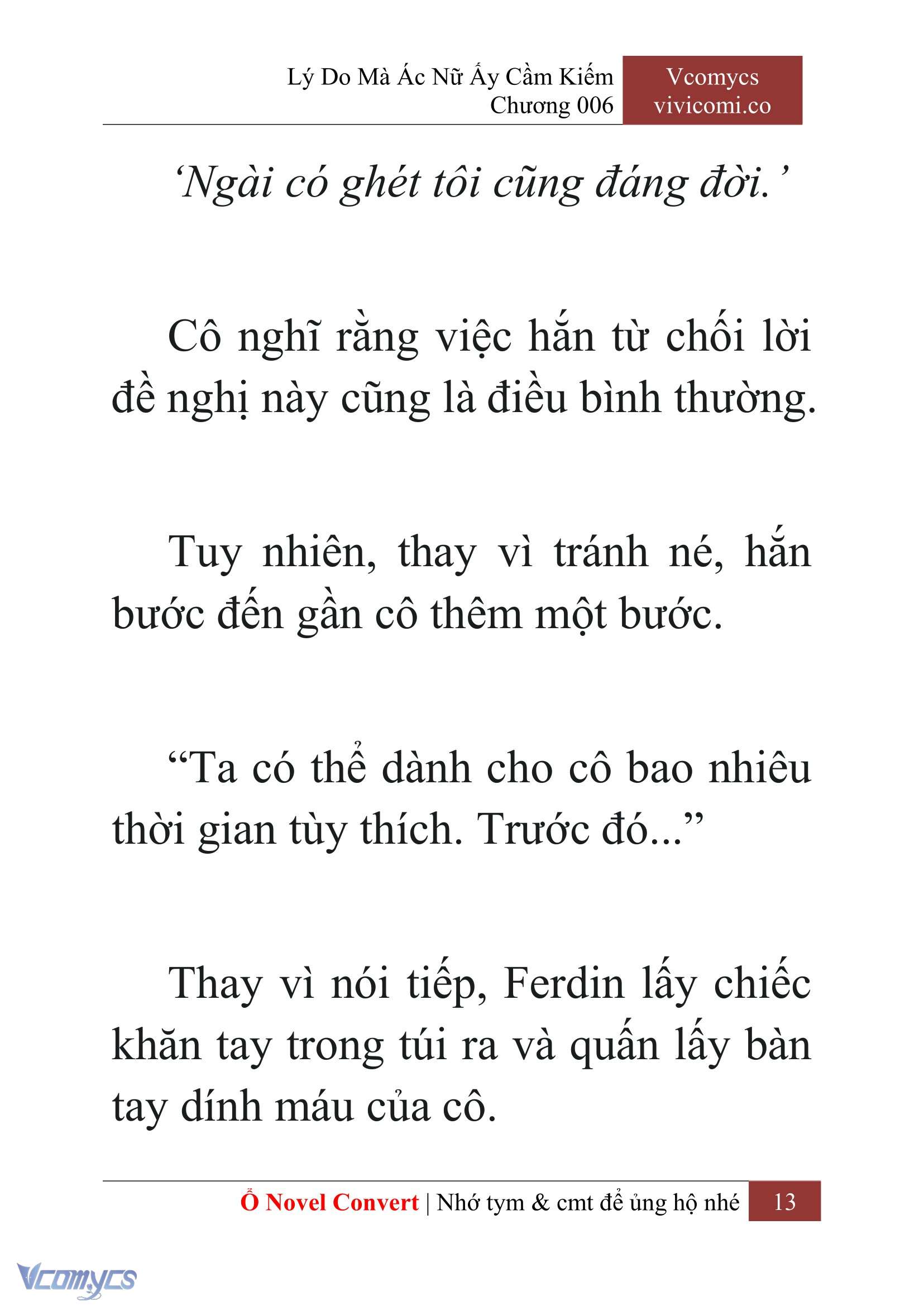 [Novel] Lý Do Mà Ác Nữ Ấy Cầm Kiếm Chap 6 - Trang 2