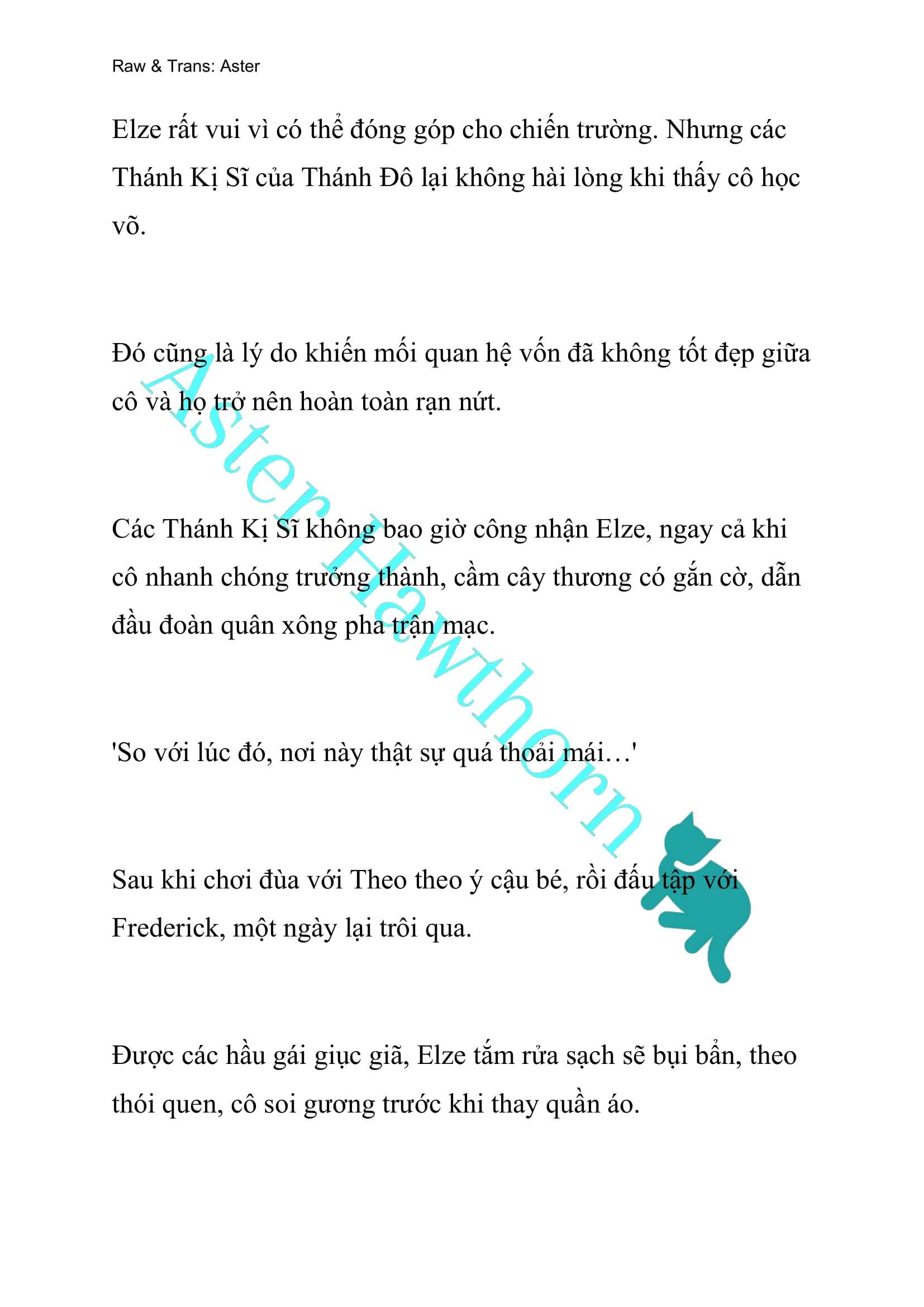 [NOVEL] Anh Hùng Khao Khát Sự Sa Ngã Của Thánh Nữ Chap 34 - Trang 2