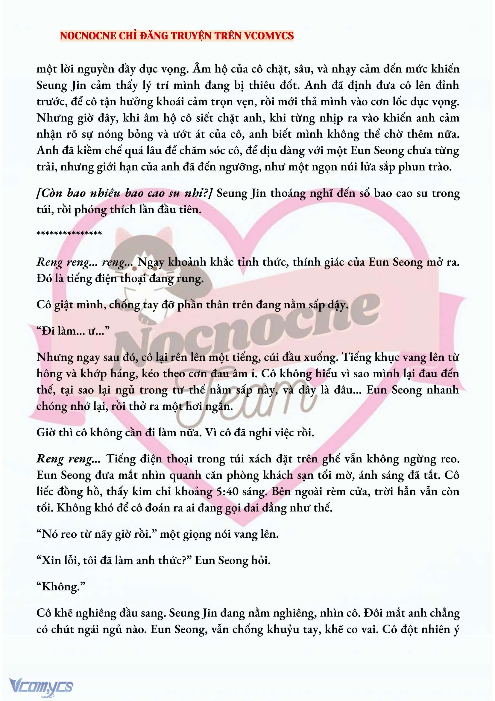 [NOVEL] CHÚNG TA KẾT THÚC VÀO MÙA THU Chap 8 - Next Chap 9