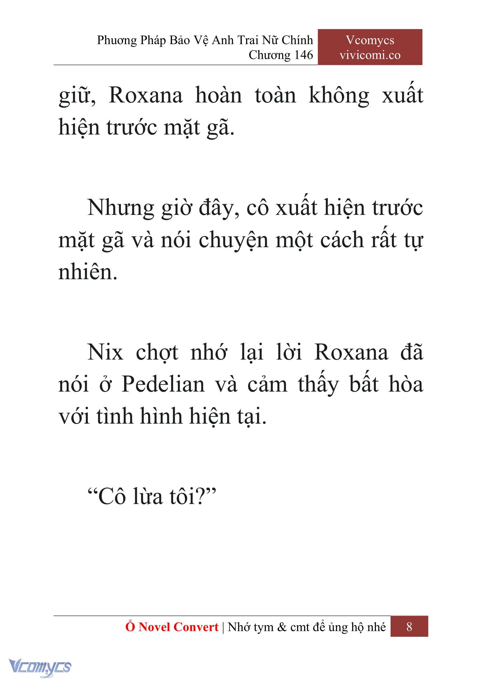[Novel] Phương Pháp Bảo Vệ Anh Trai Nữ Chính Chap 146 - Trang 2