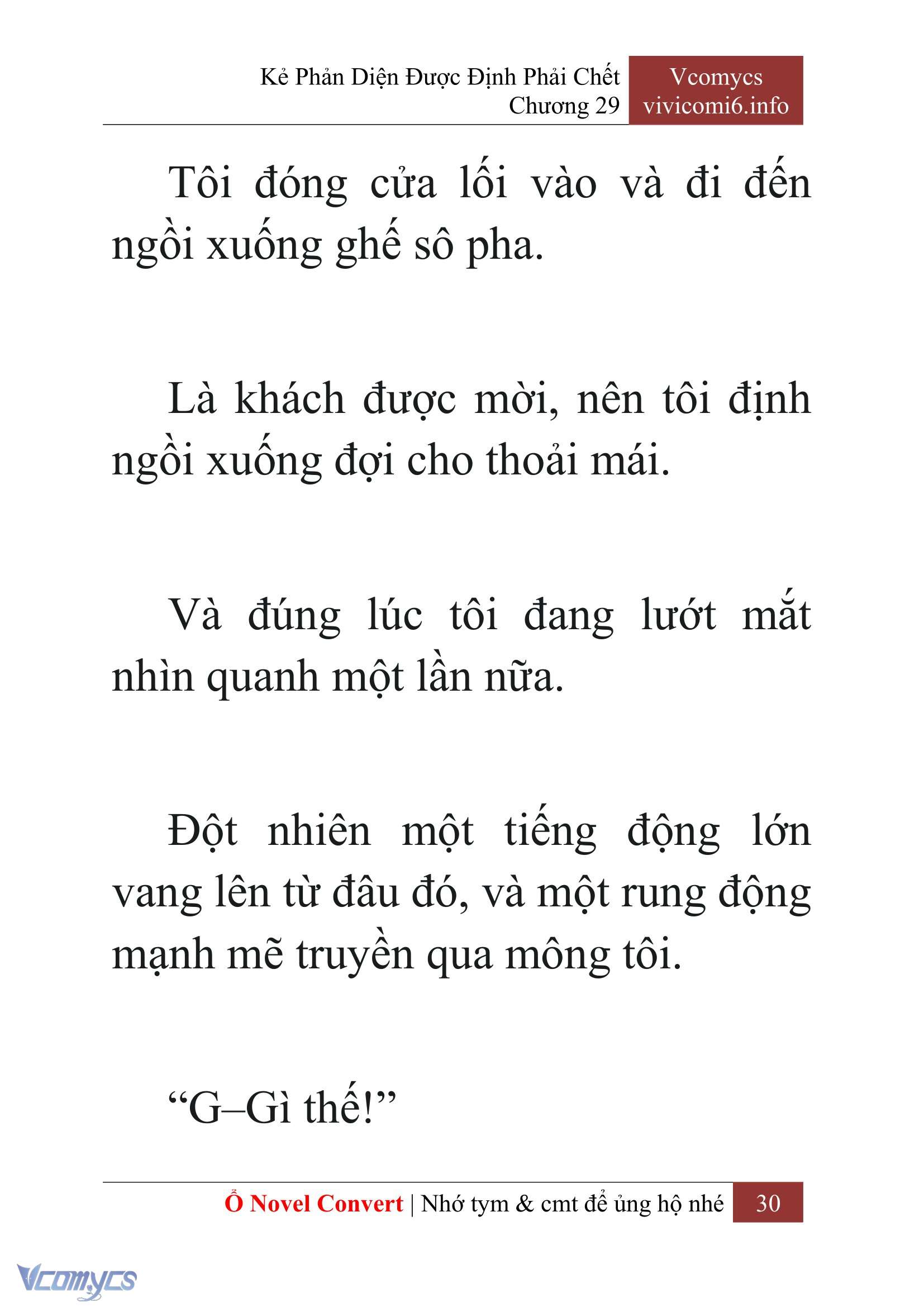 [Novel] Kẻ Phản Diện Được Định Phải Chết Chap 29 - Trang 2