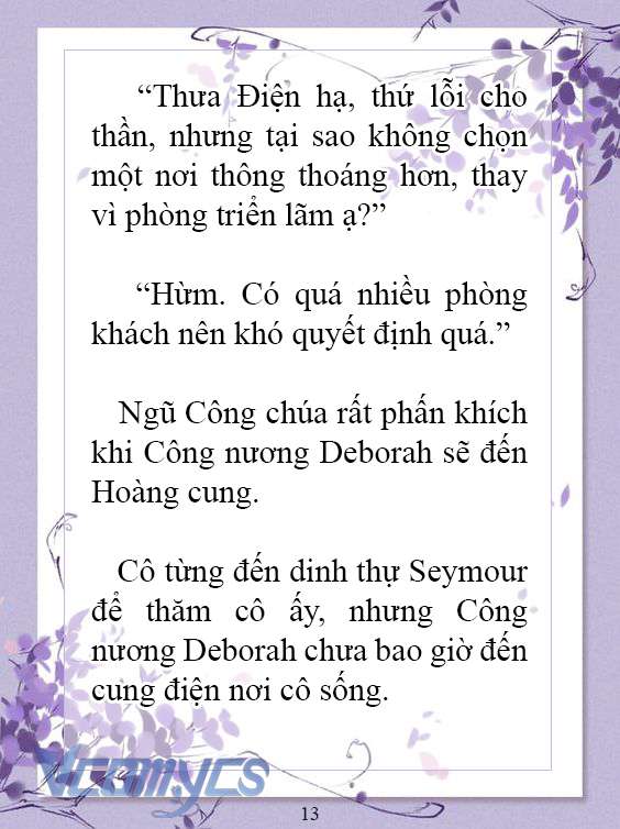 [Novel] Làm Ác Nữ Bộ Không Tốt Sao? Chap (NT7) - Trang 2