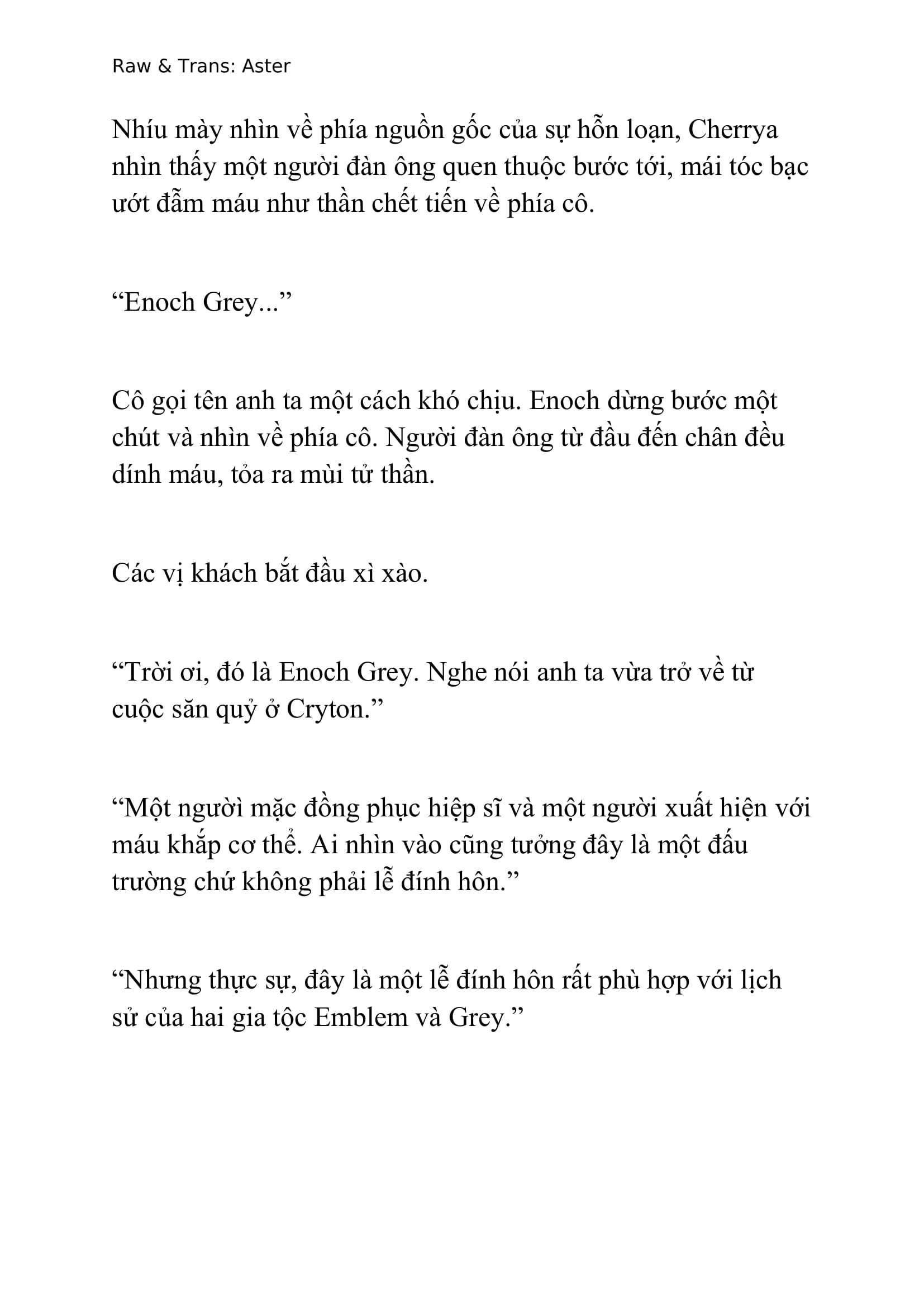 [NOVEL] Gặp Lại Kẻ Thù Ở Lễ Đính Hôn Chap 1 - Trang 2