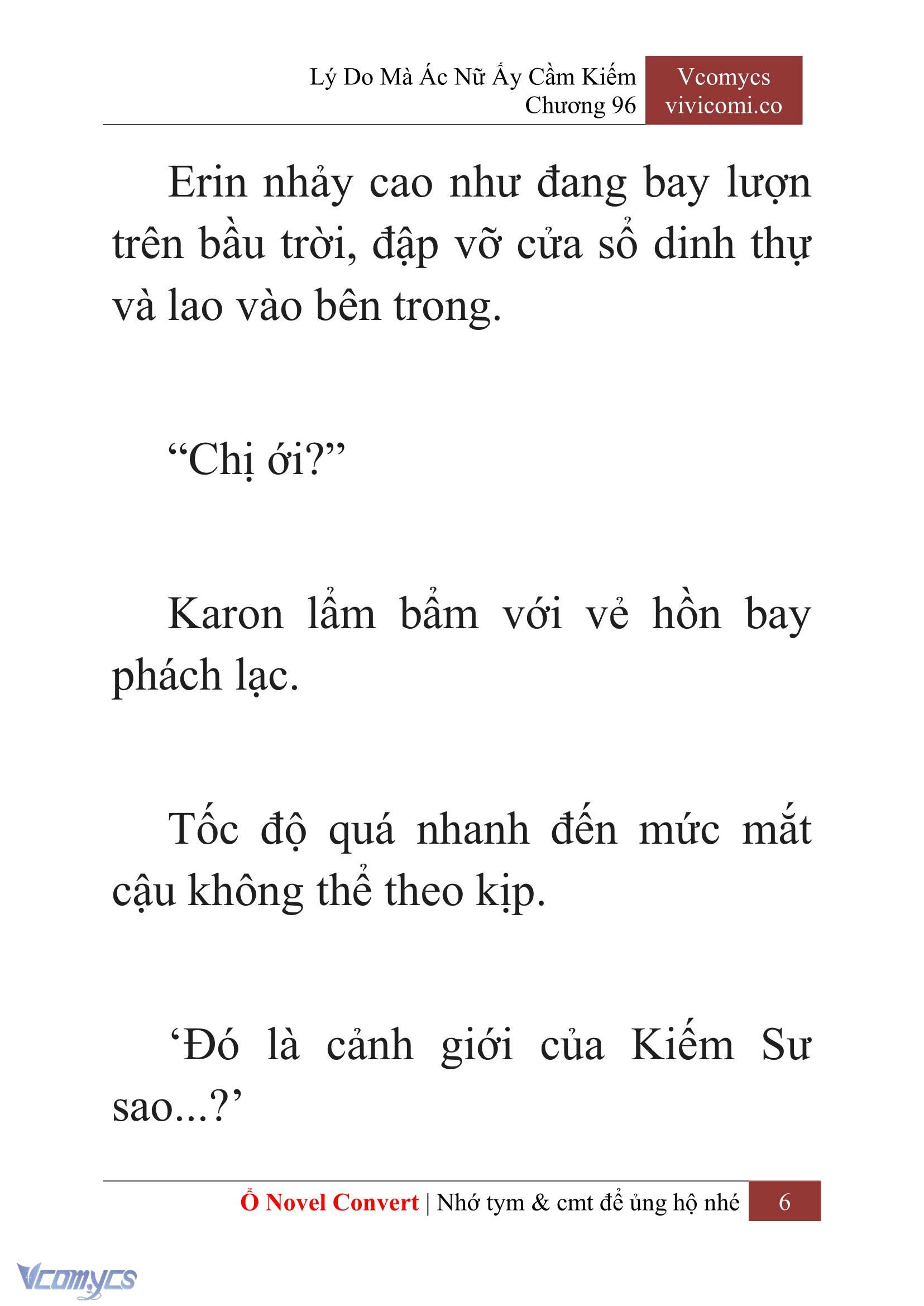 [Novel] Lý Do Mà Ác Nữ Ấy Cầm Kiếm Chap 96 - Trang 2