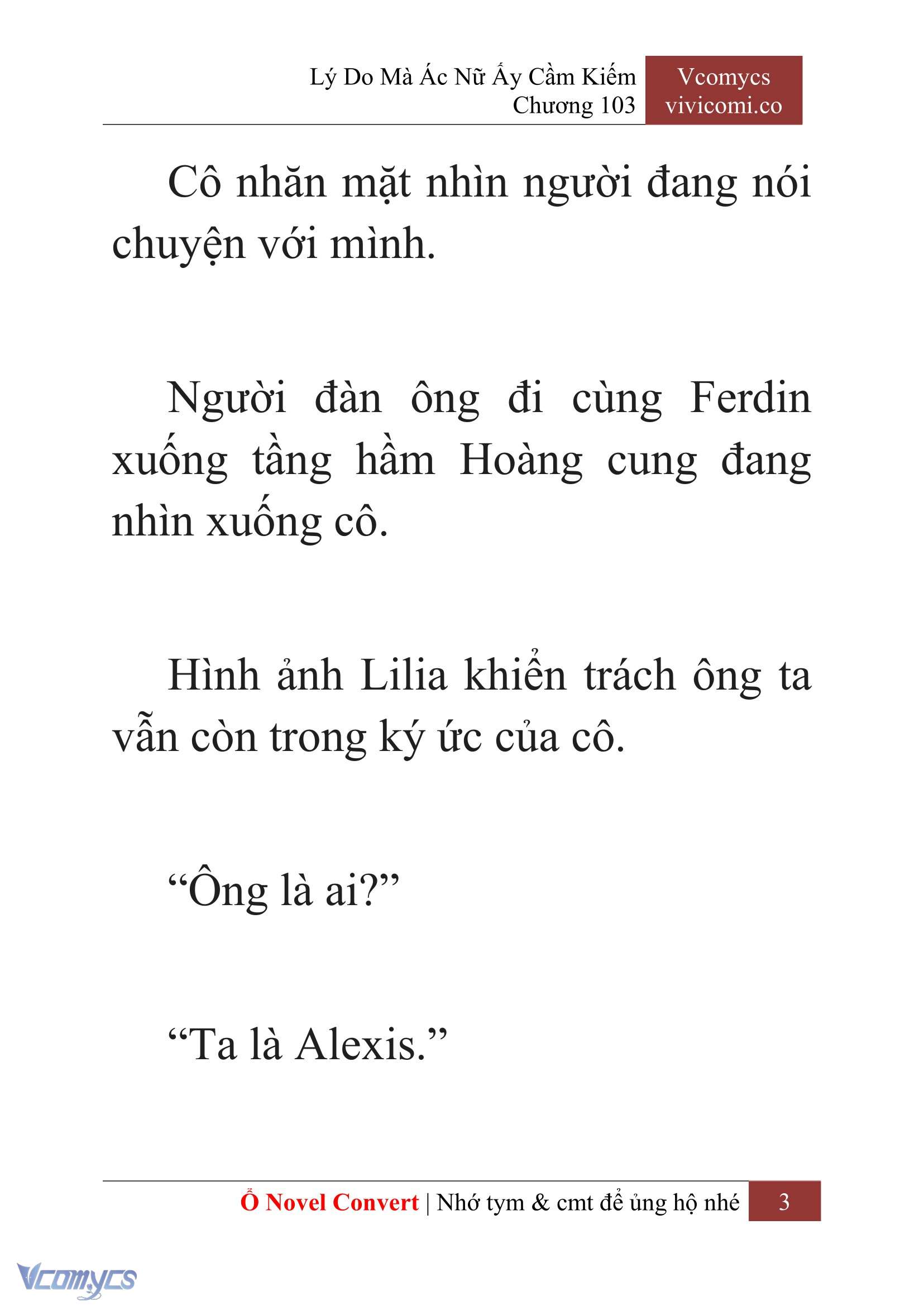 [Novel] Lý Do Mà Ác Nữ Ấy Cầm Kiếm Chap 103 - Trang 2
