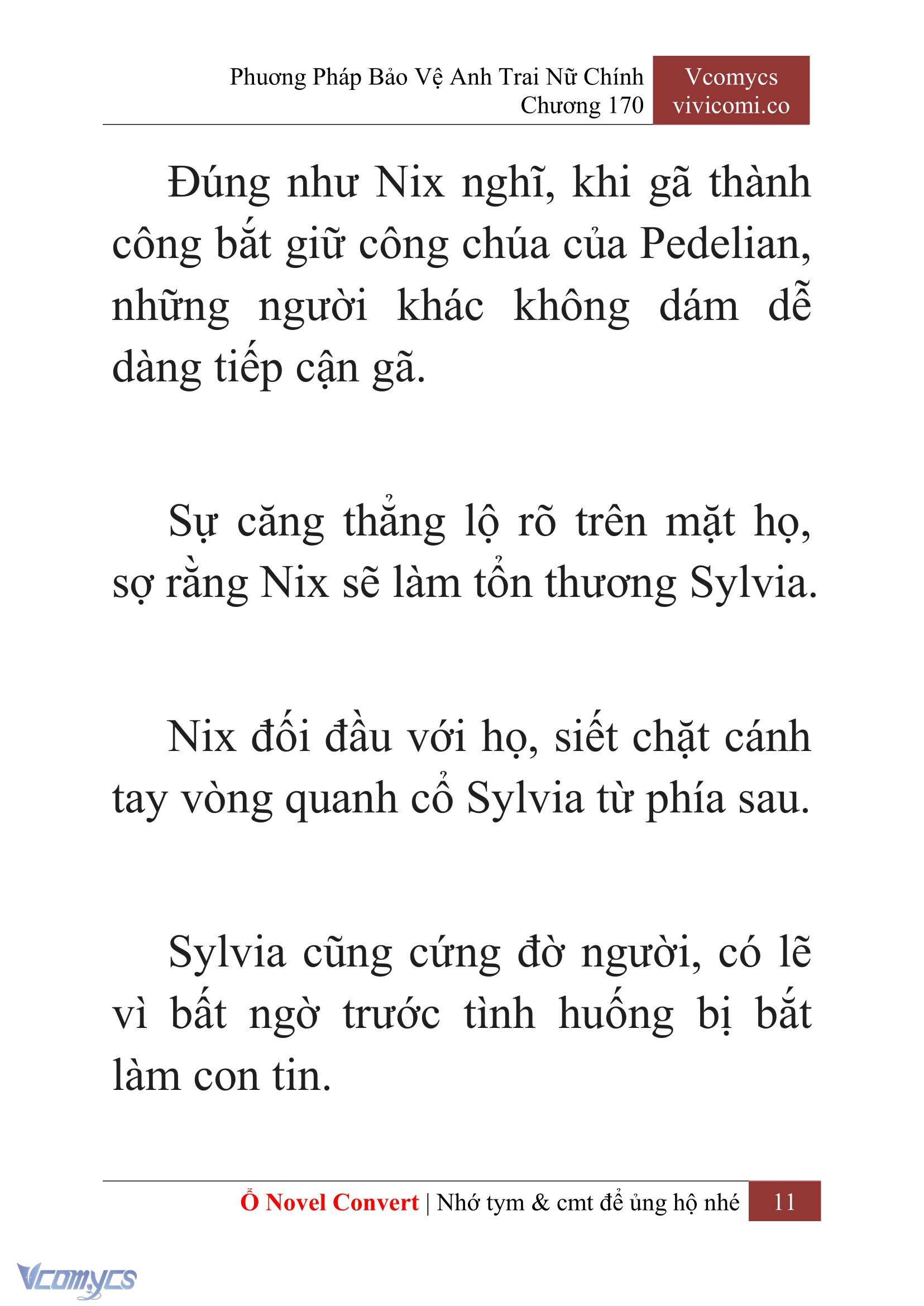 [Novel] Phương Pháp Bảo Vệ Anh Trai Nữ Chính Chap 170 - Trang 2
