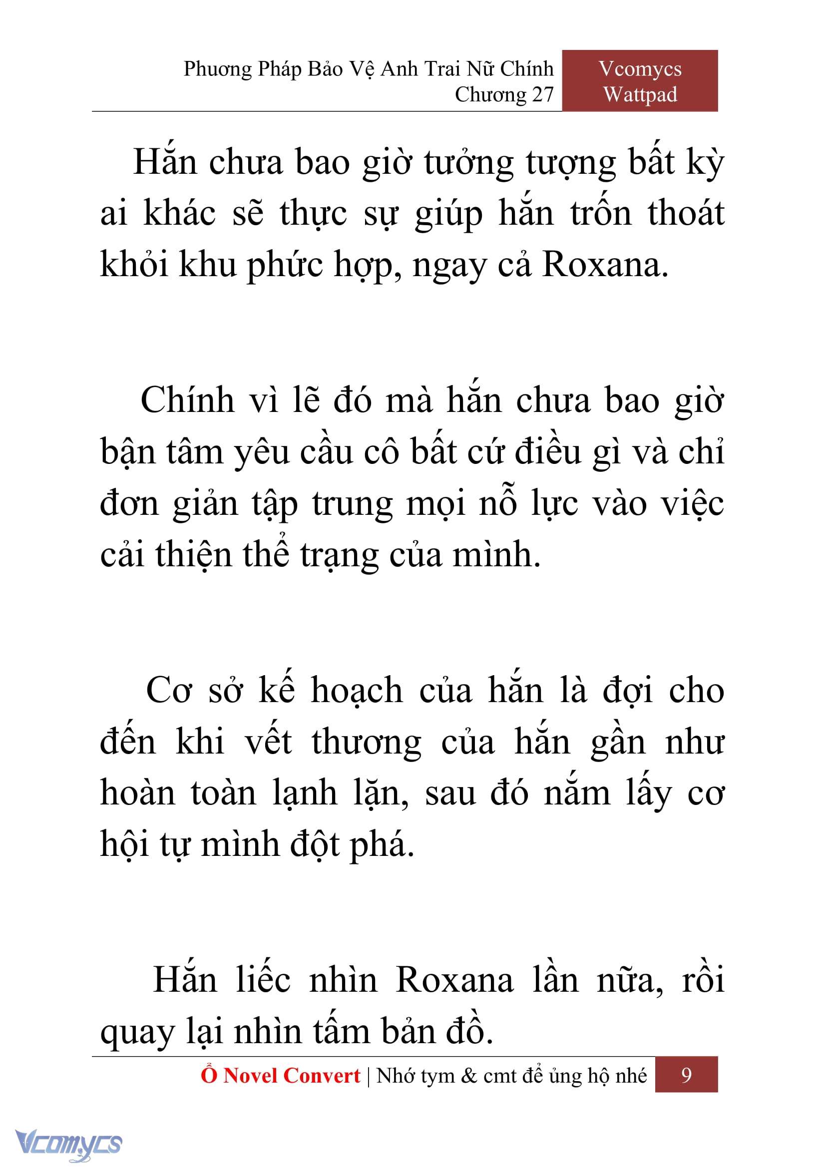 [Novel] Phương Pháp Bảo Vệ Anh Trai Nữ Chính Chap 27 - Trang 2