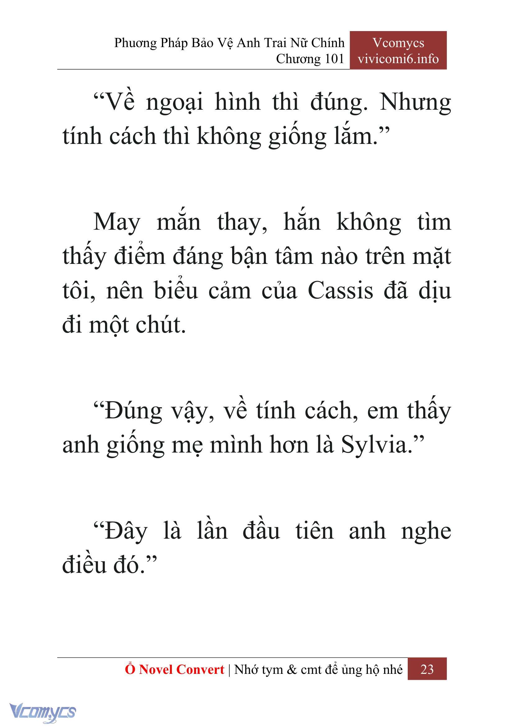 [Novel] Phương Pháp Bảo Vệ Anh Trai Nữ Chính Chap 101 - Trang 2