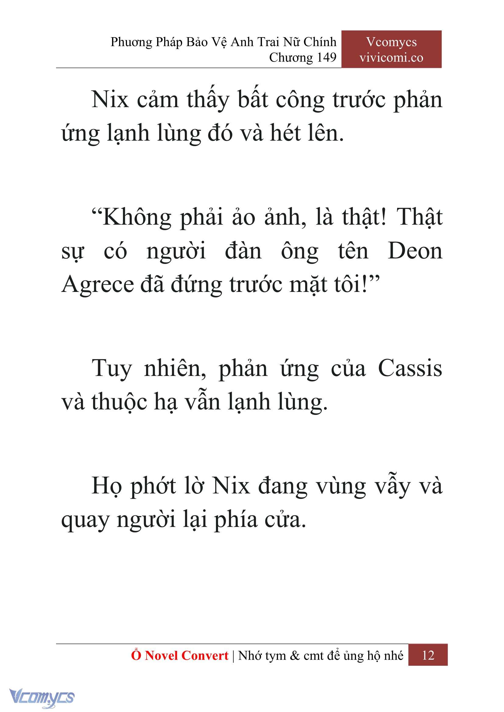 [Novel] Phương Pháp Bảo Vệ Anh Trai Nữ Chính Chap 149 - Next 