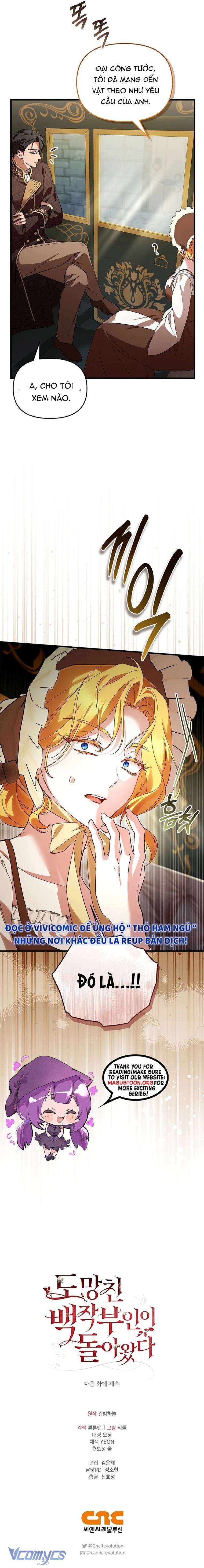 Nữ Bá Tước Bỏ Trốn Đã Quay Trở Lại Chap 22 - Trang 2