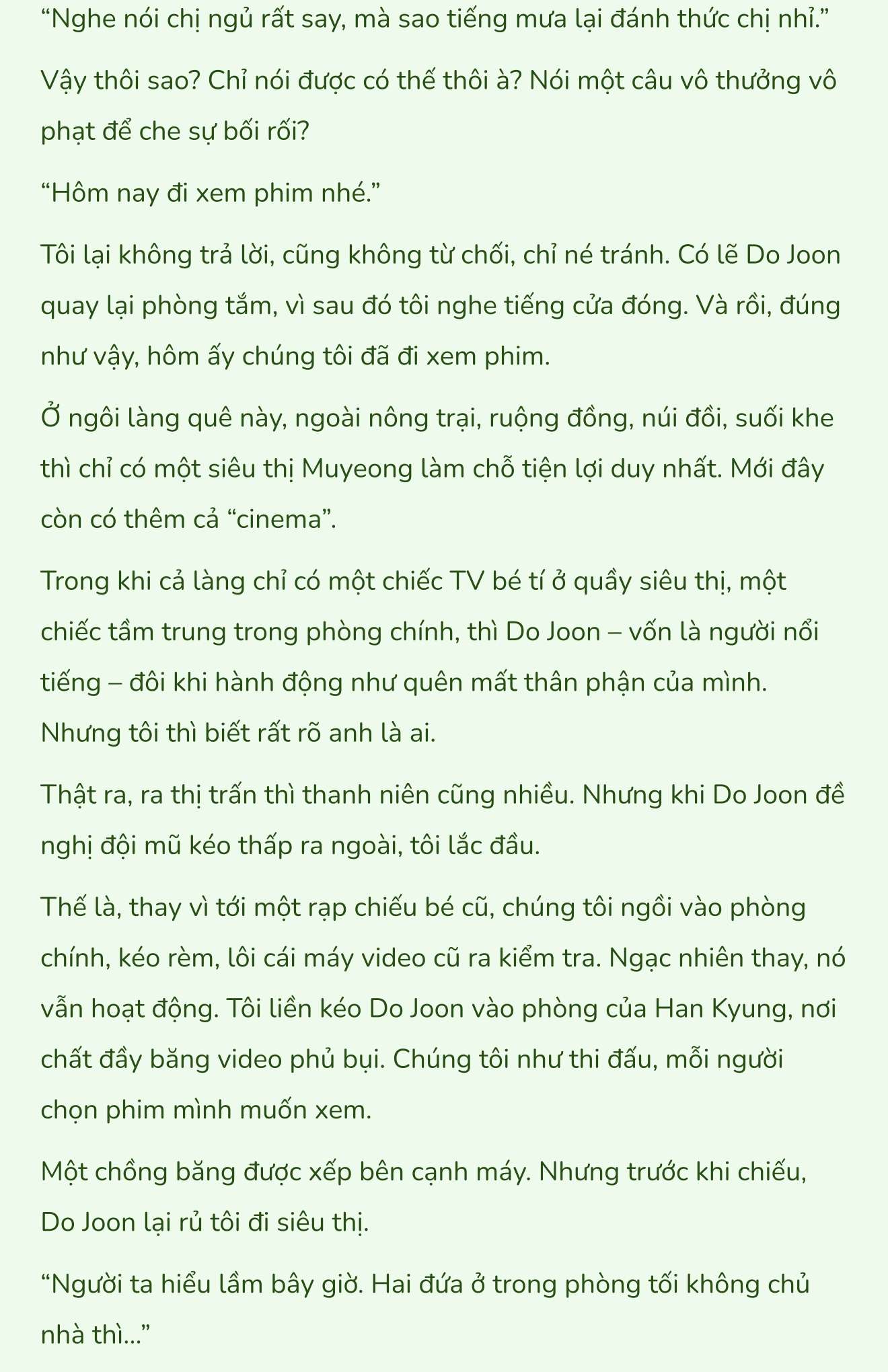[Novel] Khúc Hát Giữa Mùa Hè Chap 6 - Trang 2