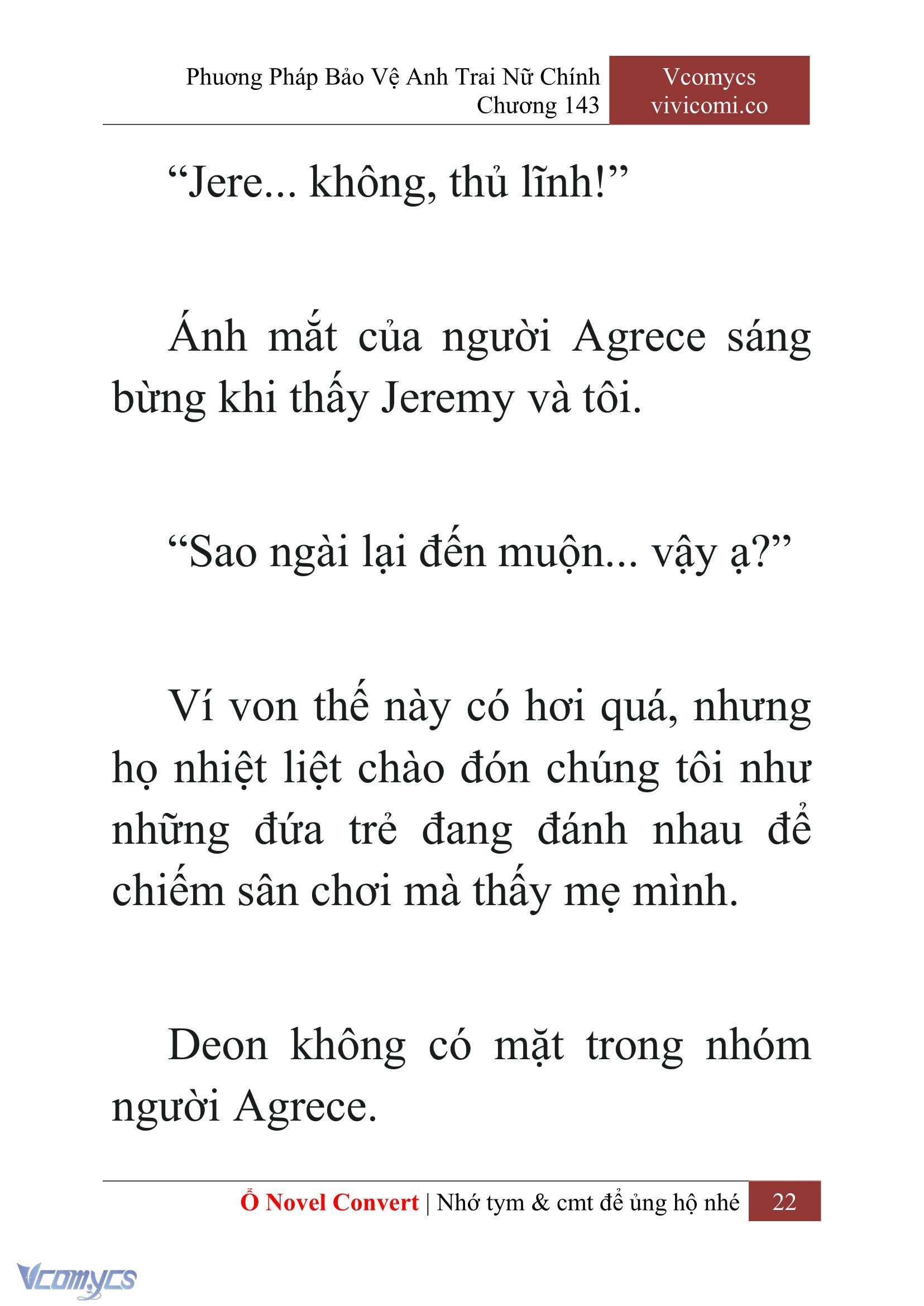[Novel] Phương Pháp Bảo Vệ Anh Trai Nữ Chính Chap 143 - Next Chap 144