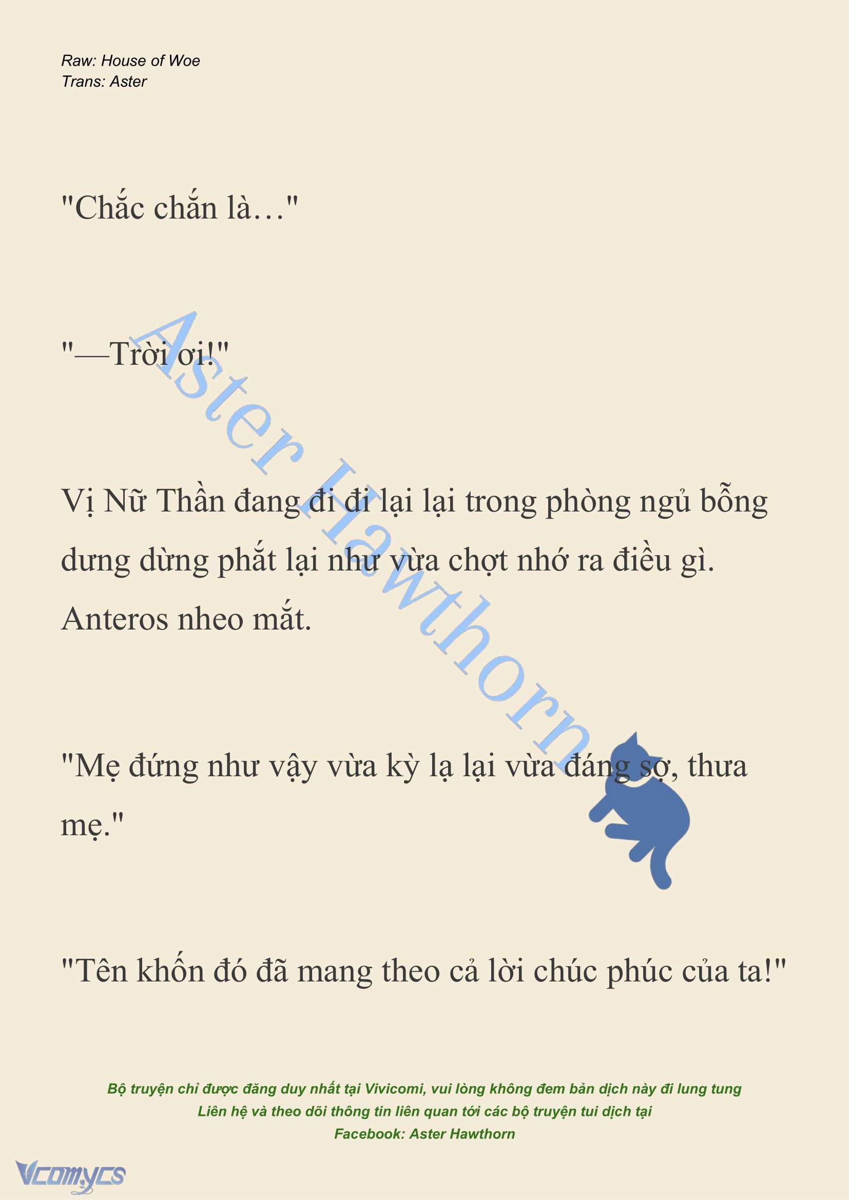 [NOVEL] Dành Cho Các Nữ Thần: Dành cho Psyche Chap 9 - Trang 2