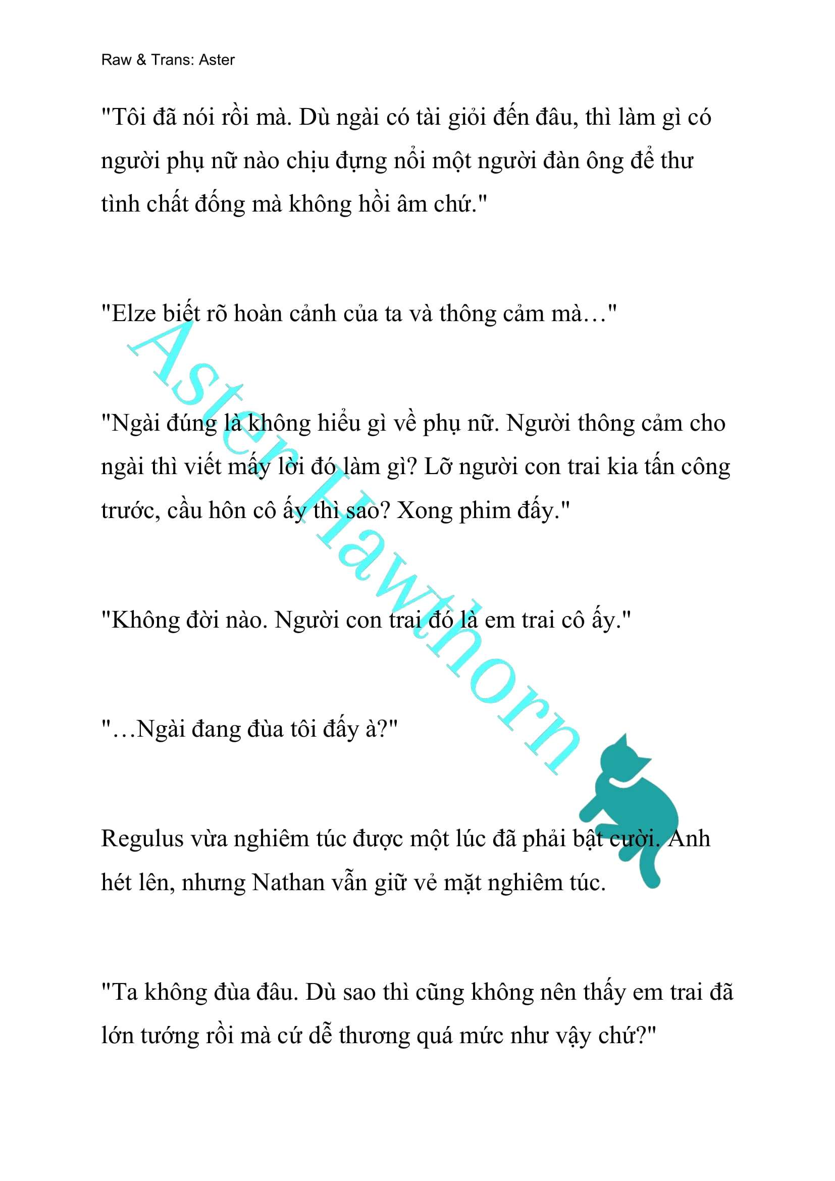 [NOVEL] Anh Hùng Khao Khát Sự Sa Ngã Của Thánh Nữ Chap 35 - Trang 2