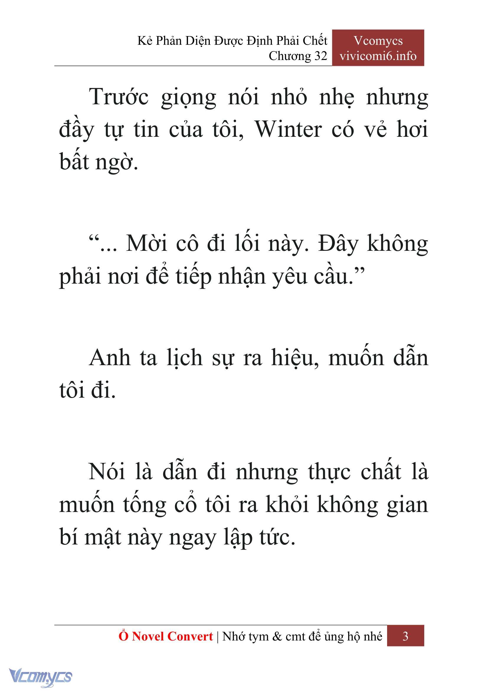 [Novel] Kẻ Phản Diện Được Định Phải Chết Chap 32 - Trang 2