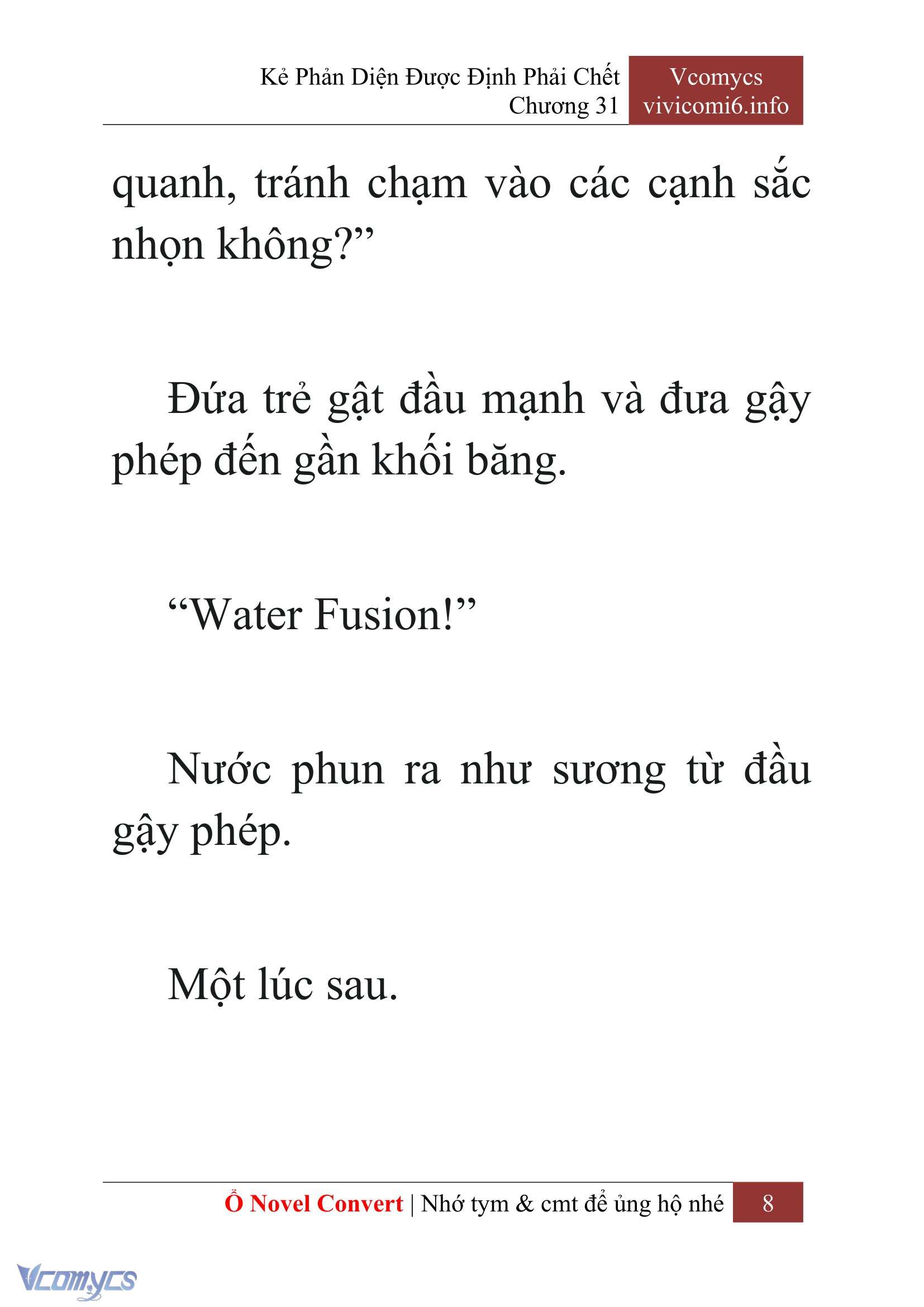 [Novel] Kẻ Phản Diện Được Định Phải Chết Chap 31 - Trang 2