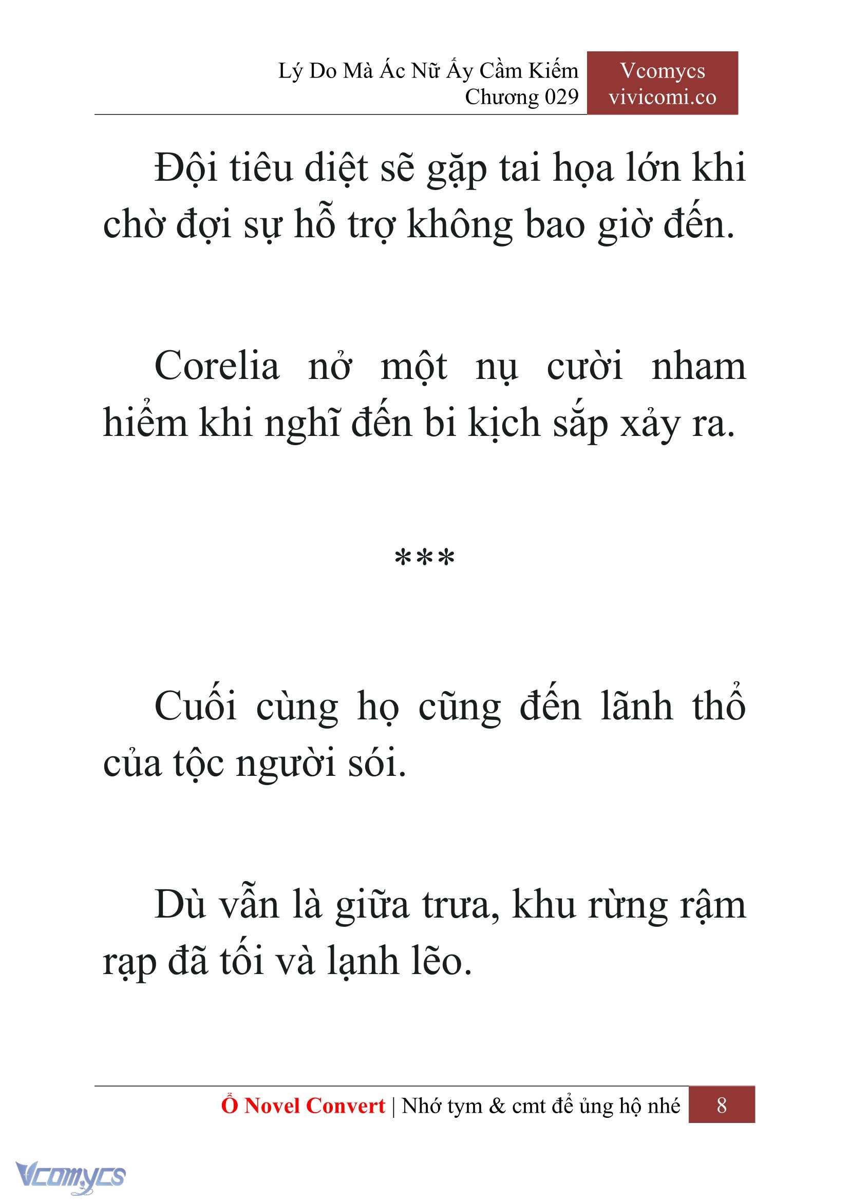 [Novel] Lý Do Mà Ác Nữ Ấy Cầm Kiếm Chap 29 - Trang 2