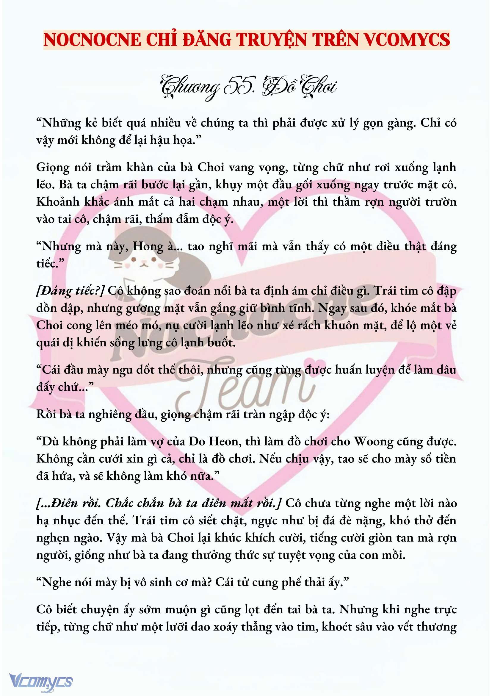 [NOVEL] MANG THAI, CƯỠNG ĐOẠT Chap 55 - Trang 2