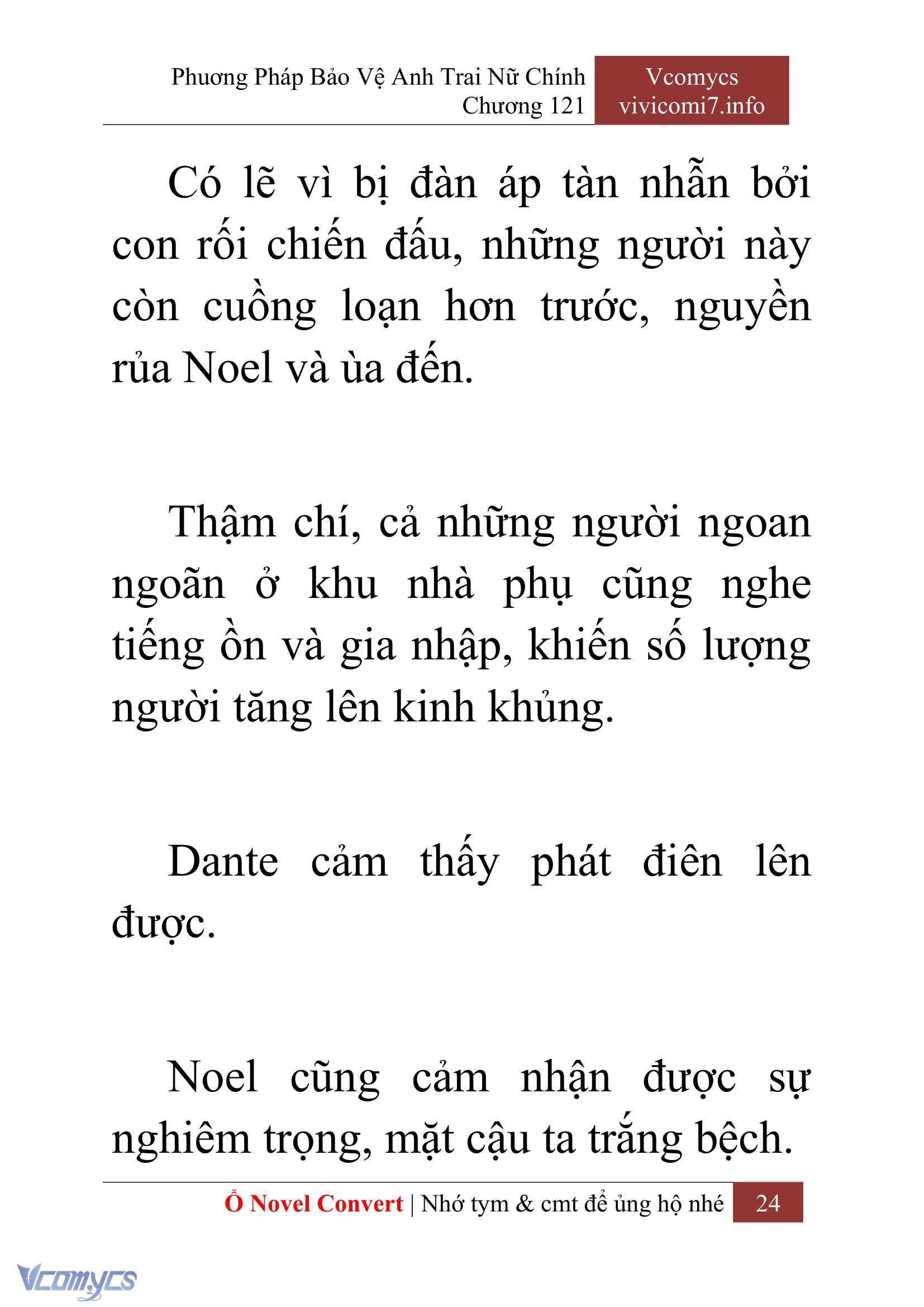 [Novel] Phương Pháp Bảo Vệ Anh Trai Nữ Chính Chap 121 - Trang 2