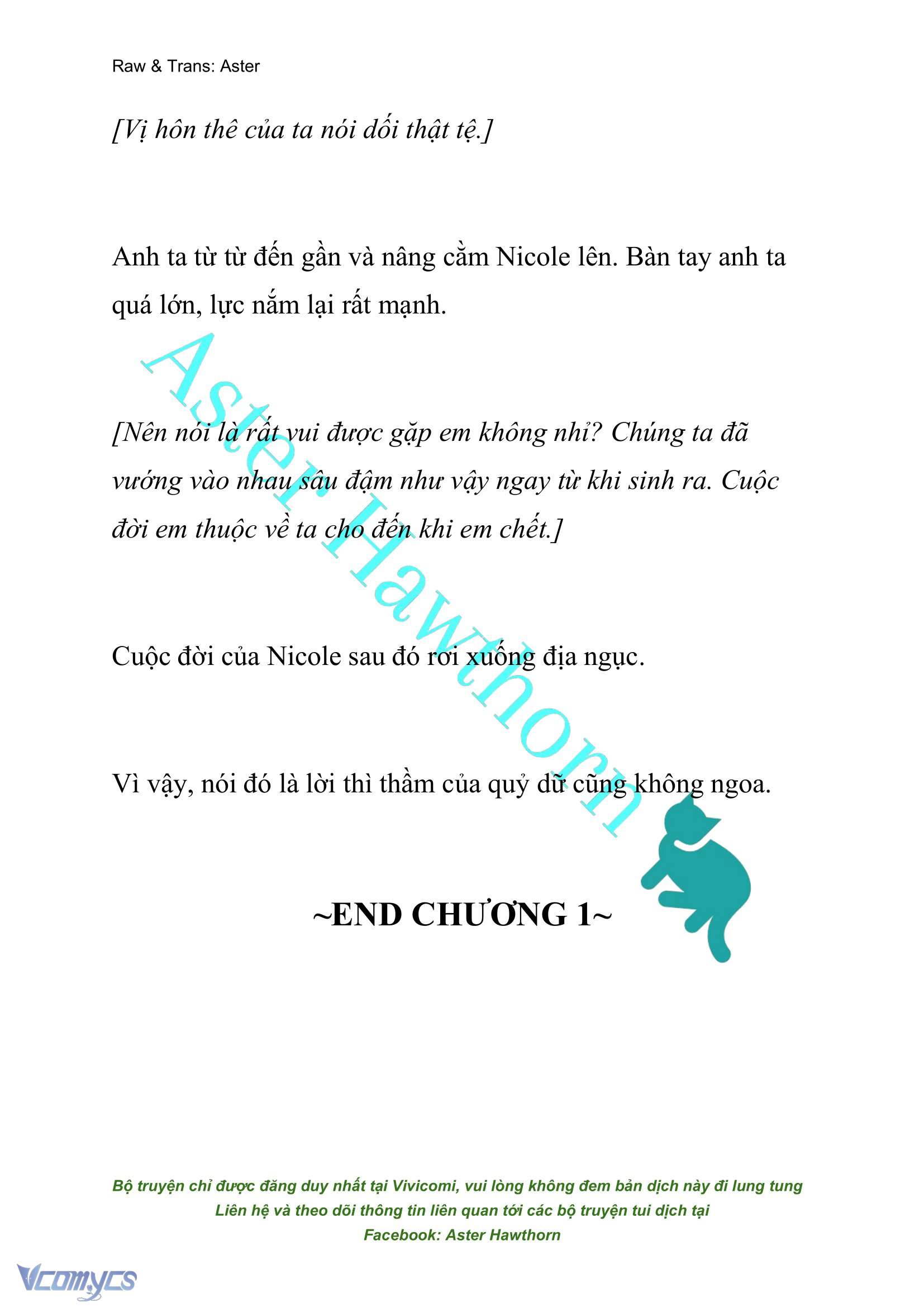[NOVEL] Giết Cuộc Hôn Nhân Này Chap 1 - Trang 2