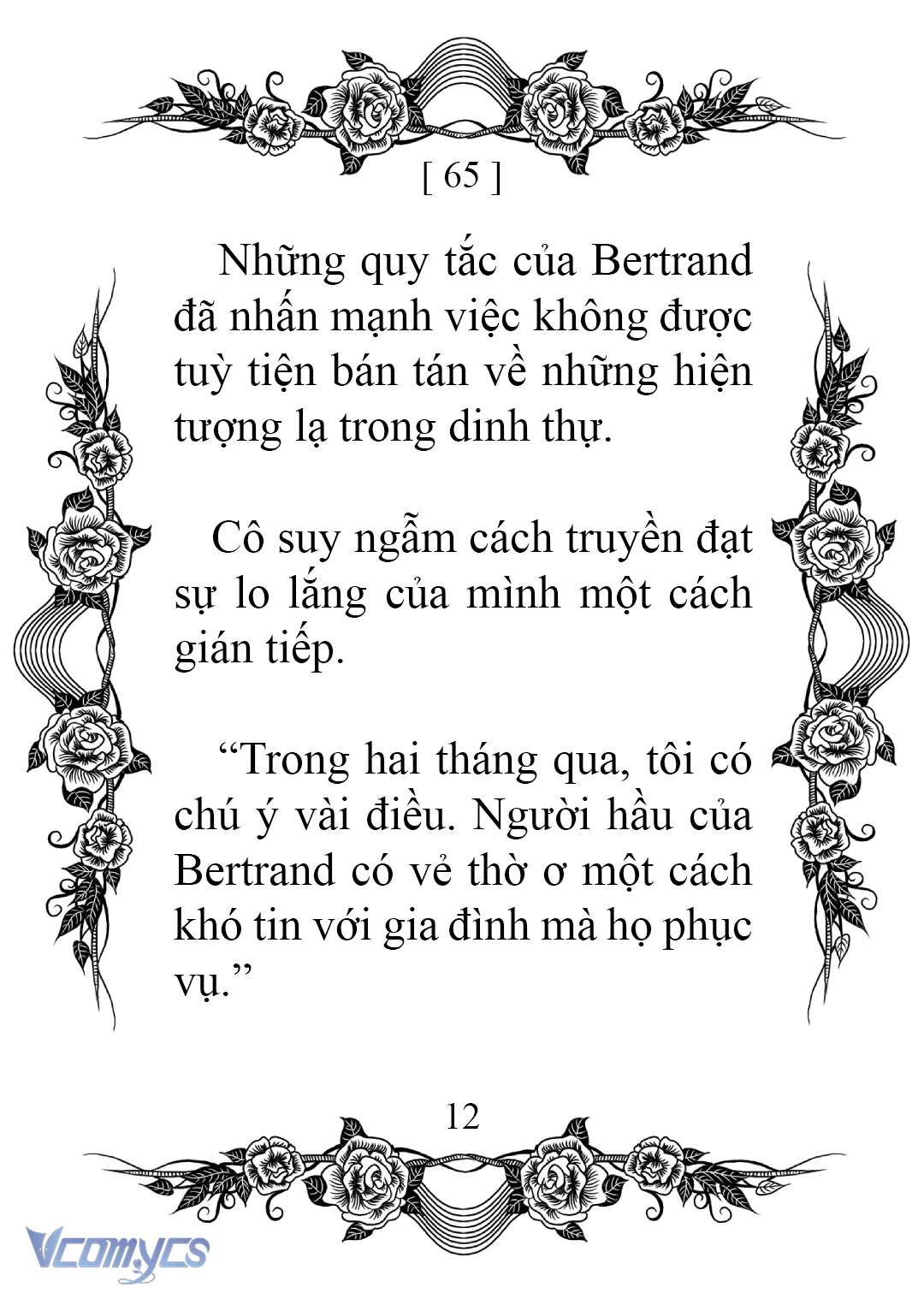 [Novel] Chào Mừng Đến Với Dinh Thự Hoa Hồng Chap 65 - Trang 2