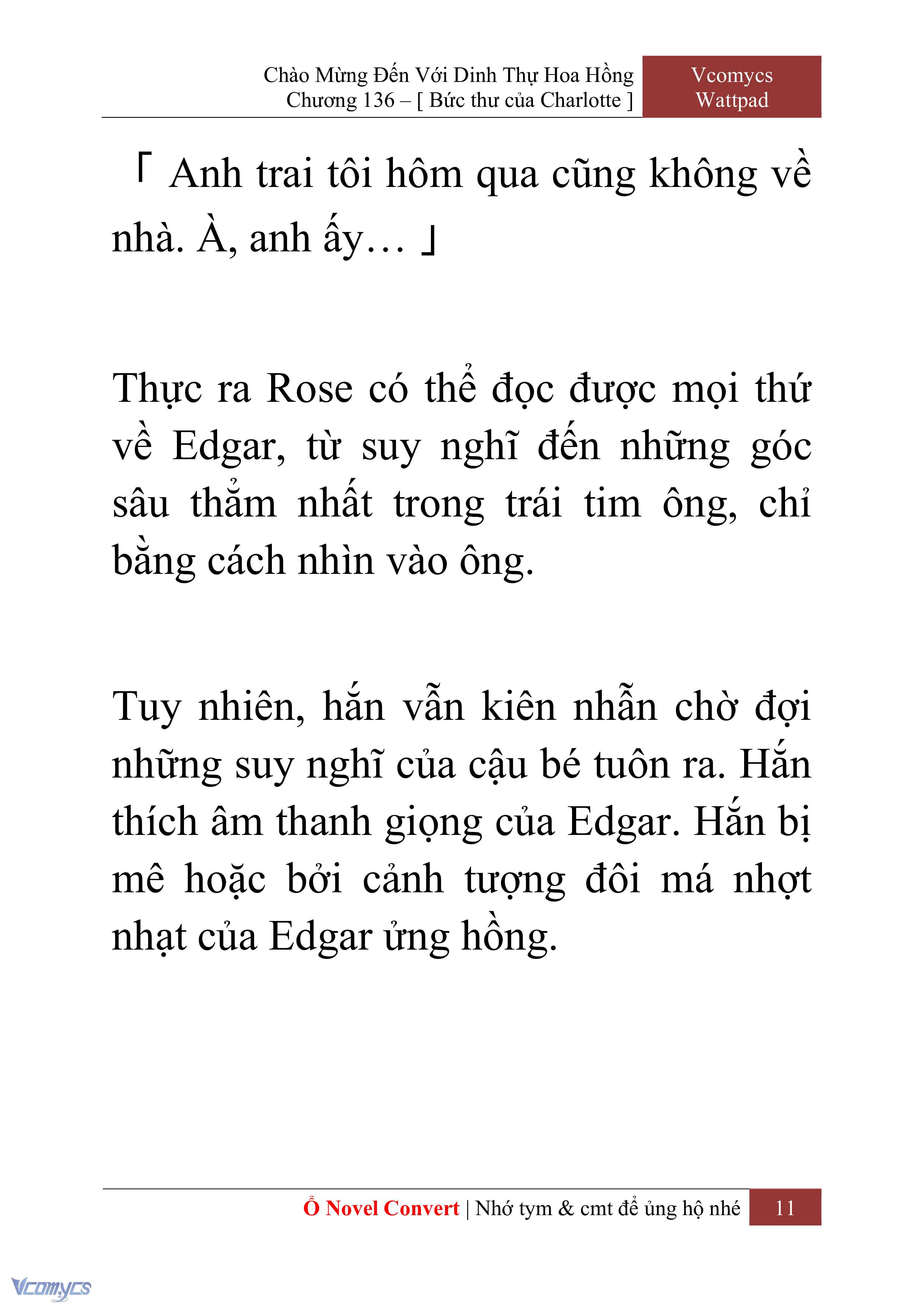 [Novel] Chào Mừng Đến Với Dinh Thự Hoa Hồng Chap 136 - Trang 2