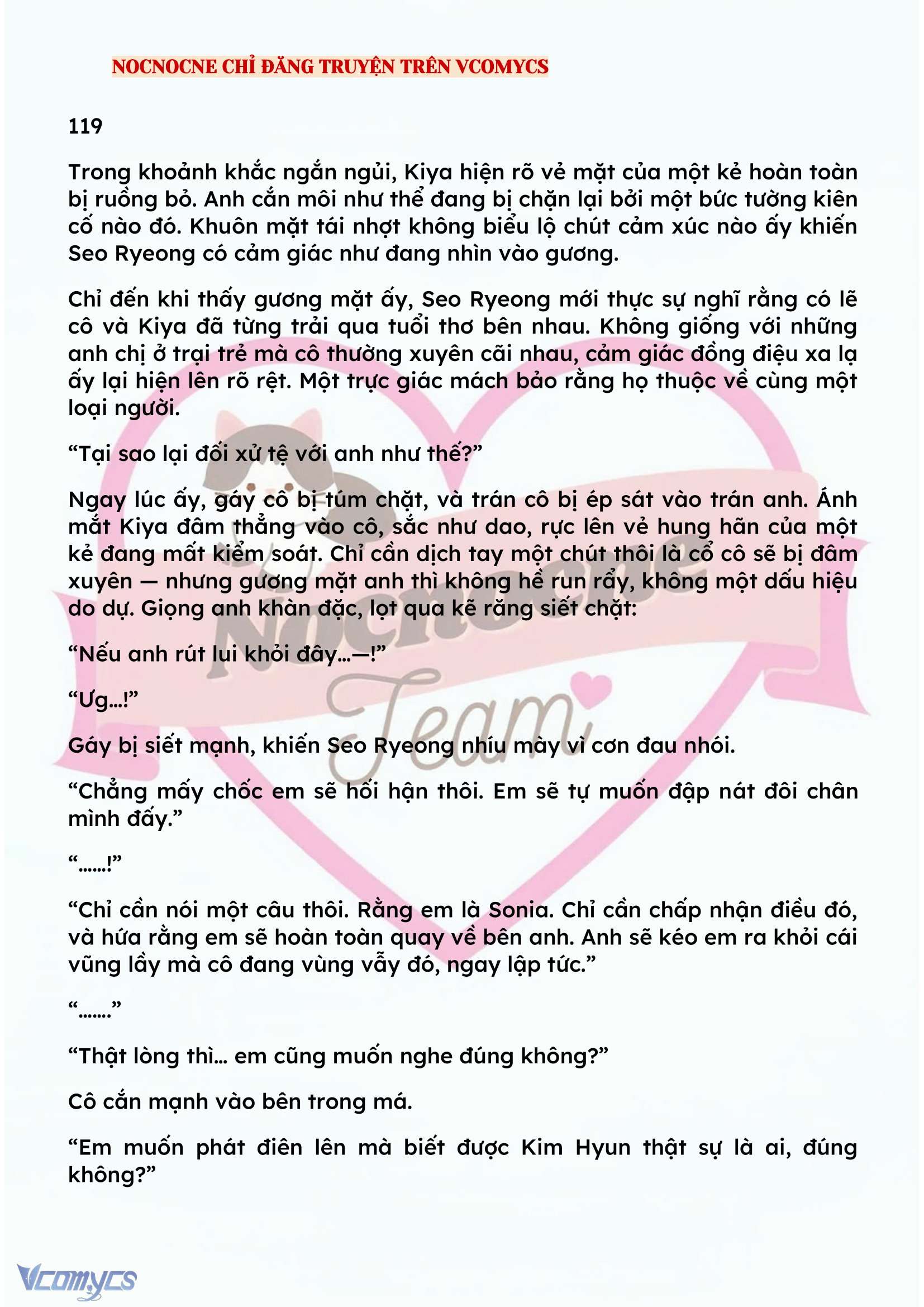 [NOVEL] KẾT HÔN VỚI KẺ TÂM THẦN Chap 119 - Trang 2