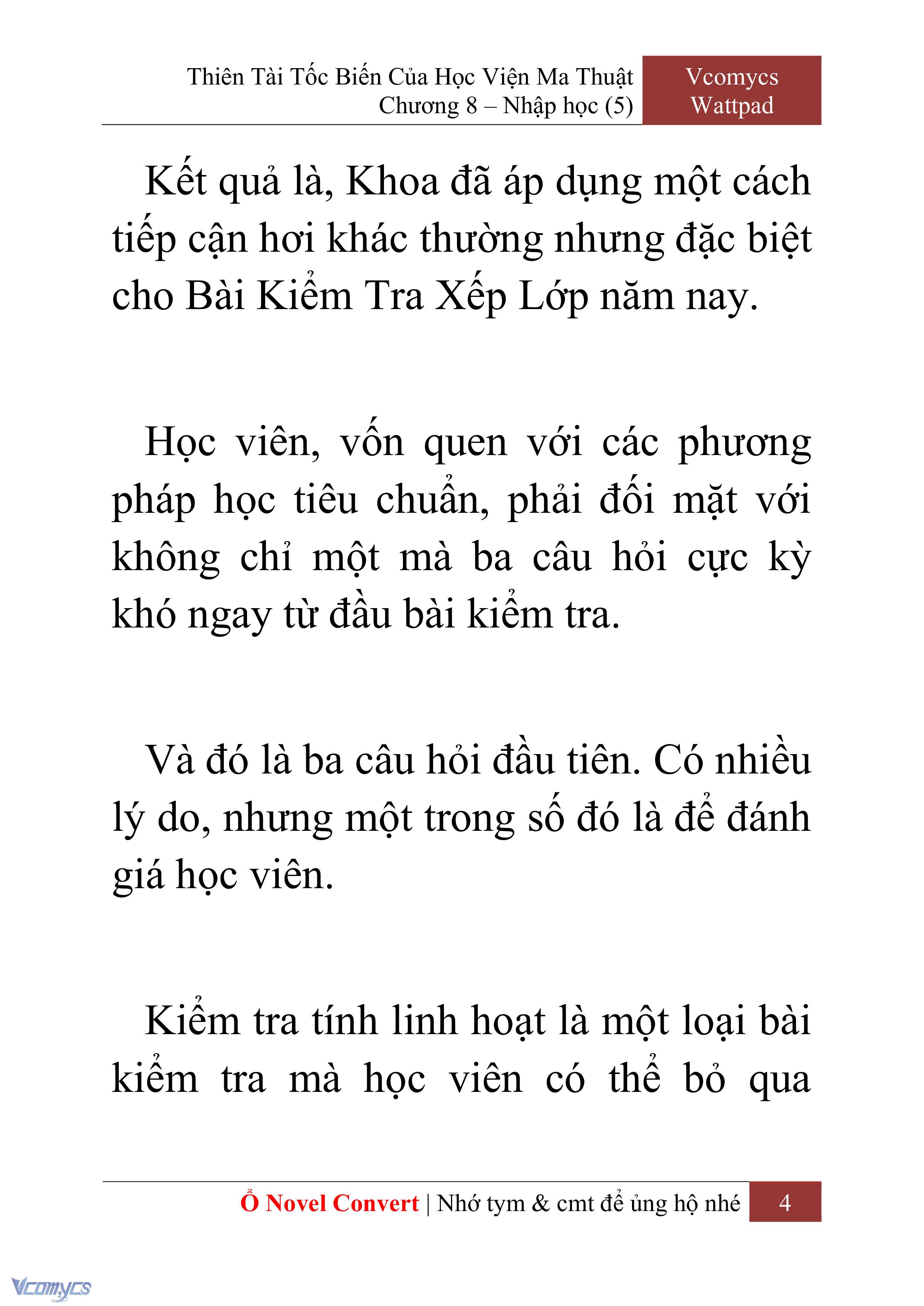[Novel] Thiên Tài Tốc Biến Của Học Viện Ma Thuật Chap 8 - Trang 2