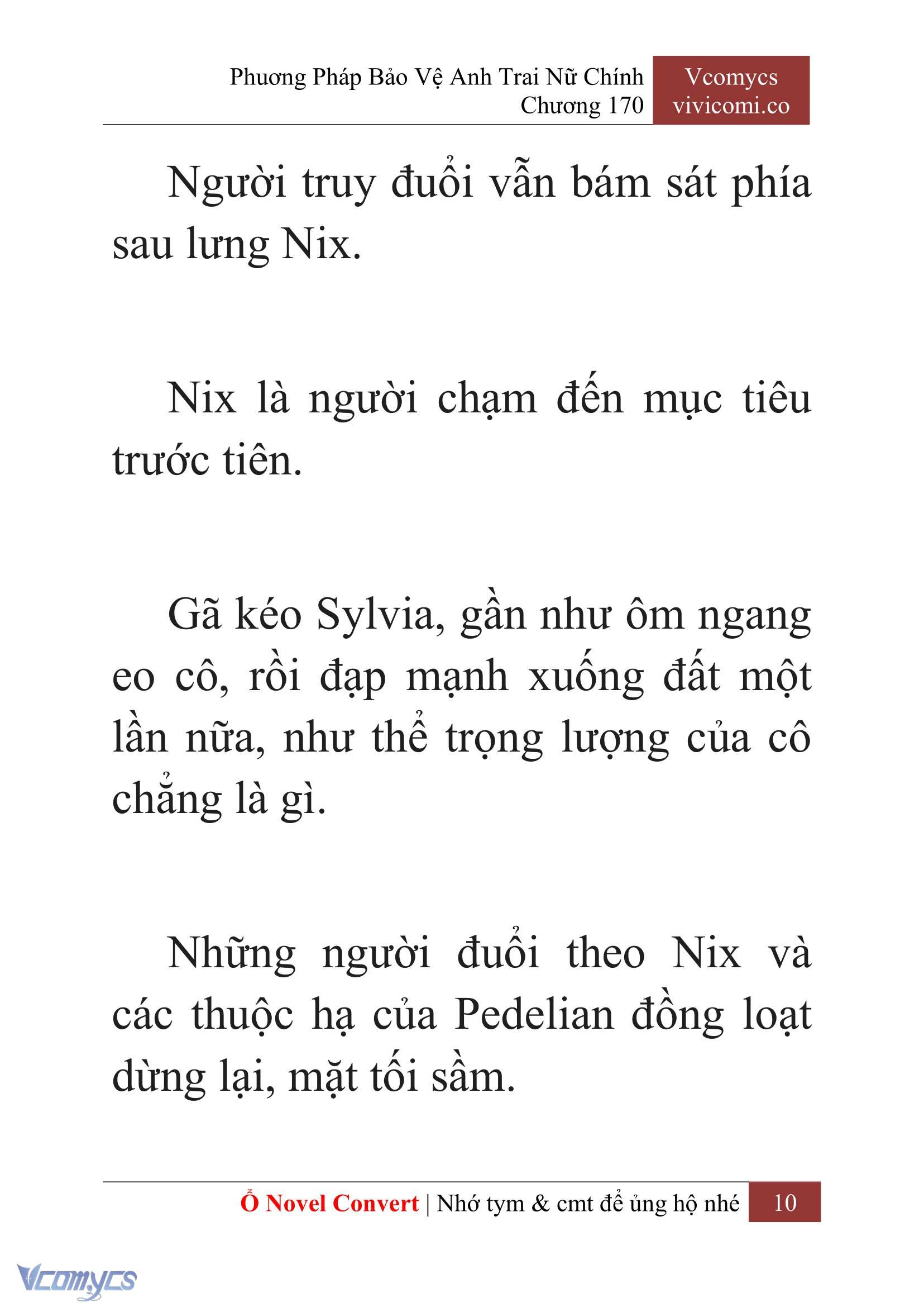 [Novel] Phương Pháp Bảo Vệ Anh Trai Nữ Chính Chap 170 - Trang 2