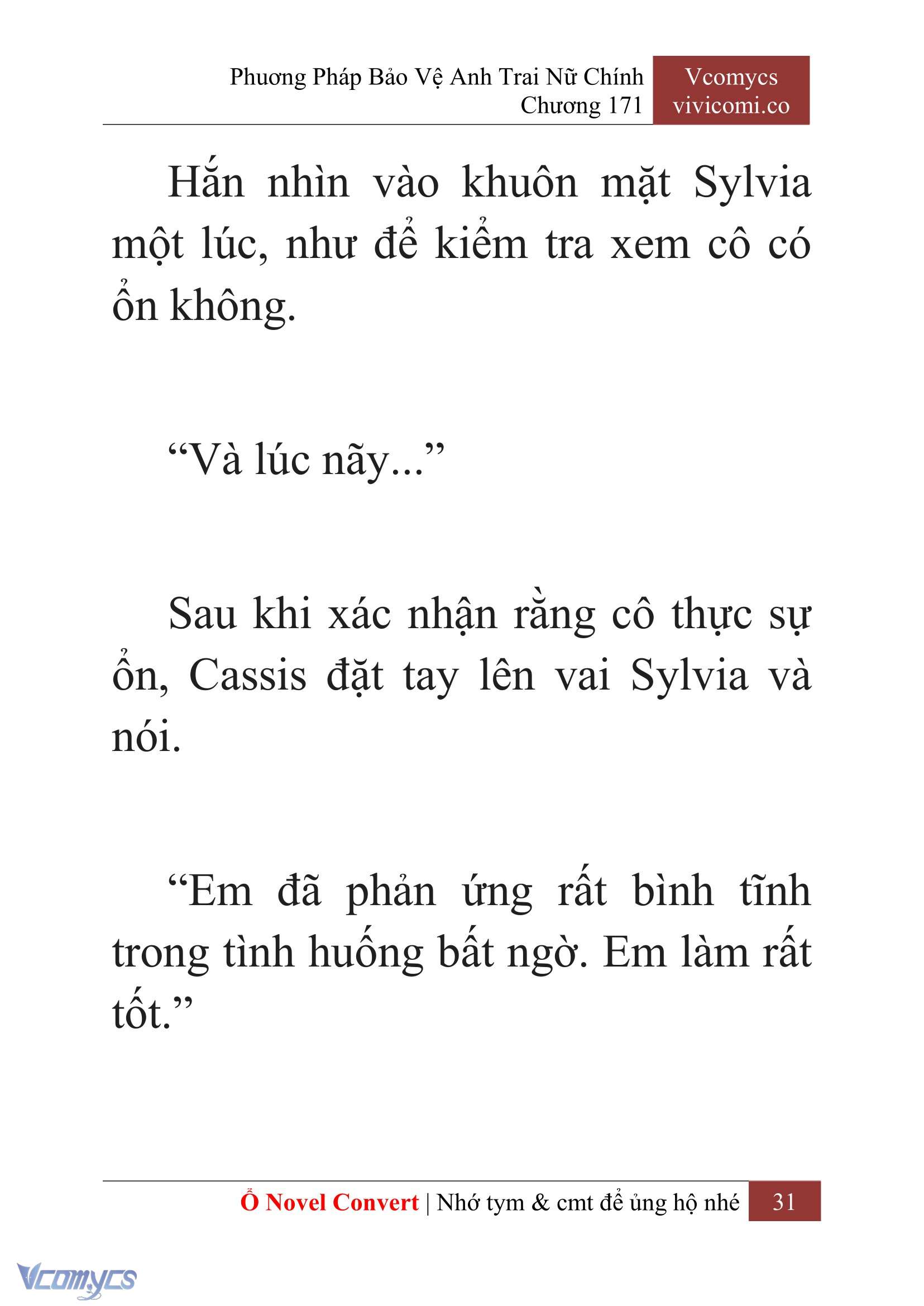 [Novel] Phương Pháp Bảo Vệ Anh Trai Nữ Chính Chap 171 - Trang 2