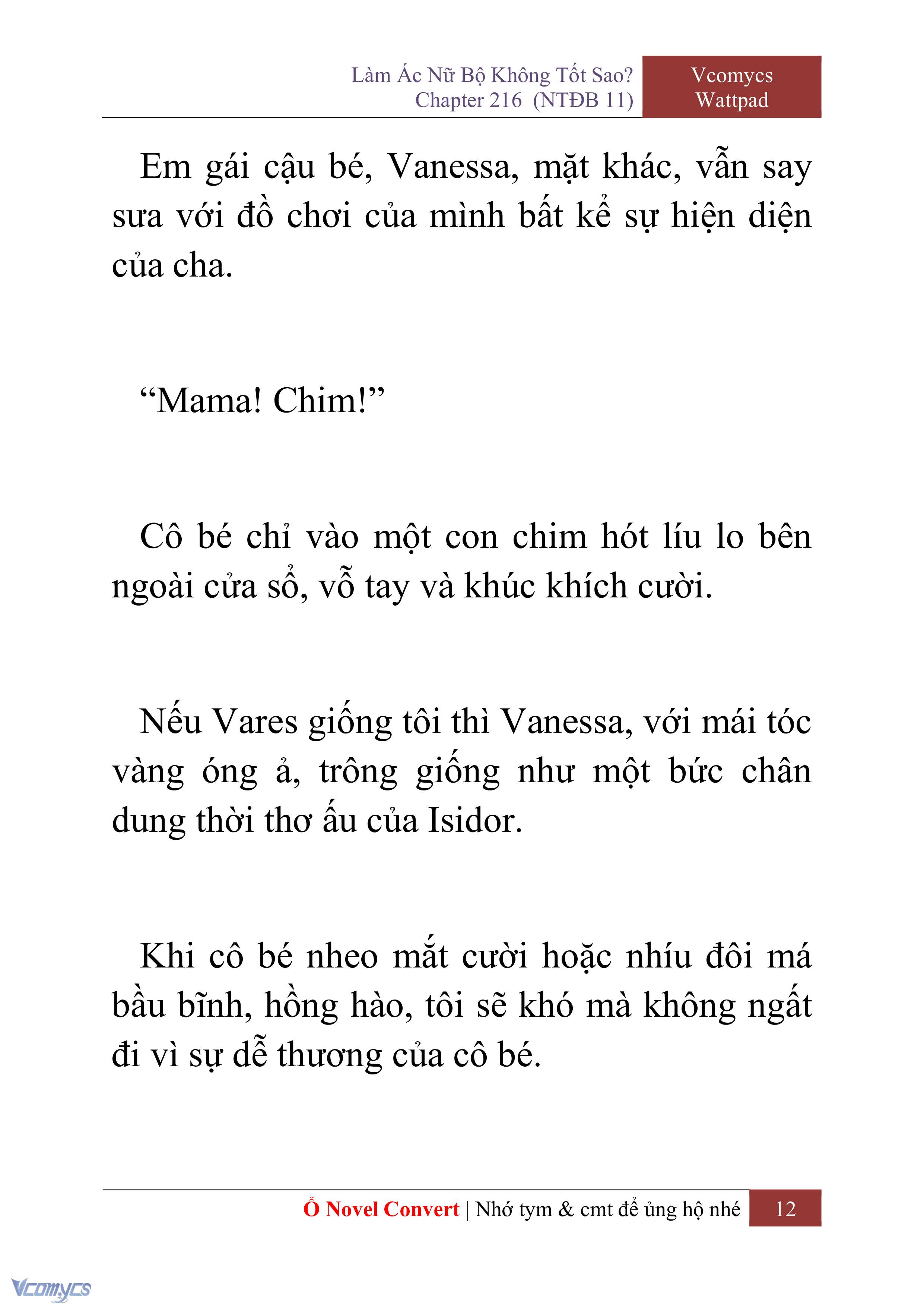 [Novel] Làm Ác Nữ Bộ Không Tốt Sao? Chap 216 - Trang 2