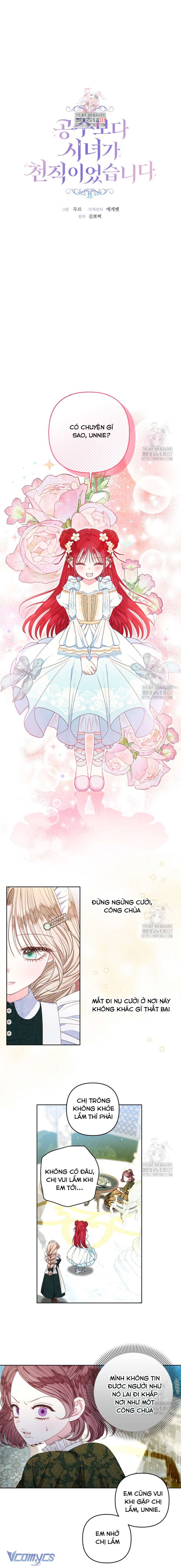 Trở Thành Hầu Gái Còn Hơn Làm Công Chúa Chap 18 - Trang 3