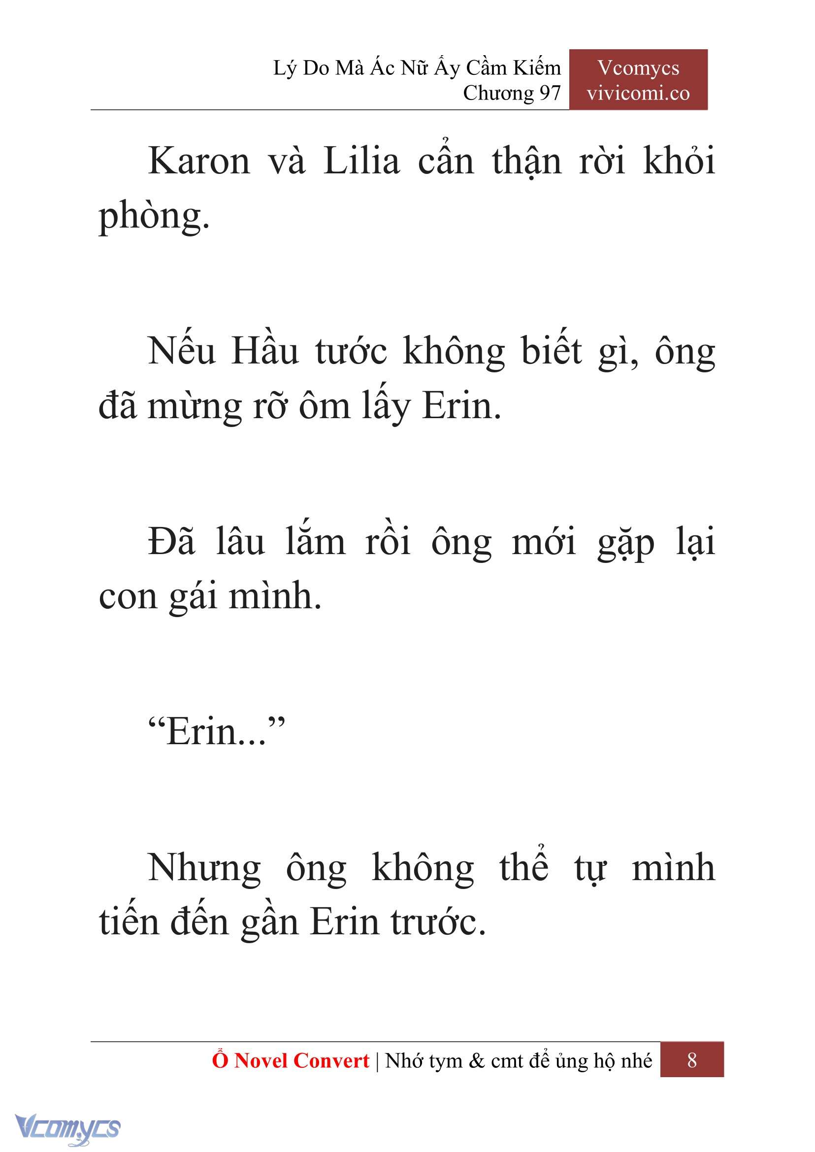 [Novel] Lý Do Mà Ác Nữ Ấy Cầm Kiếm Chap 97 - Trang 2