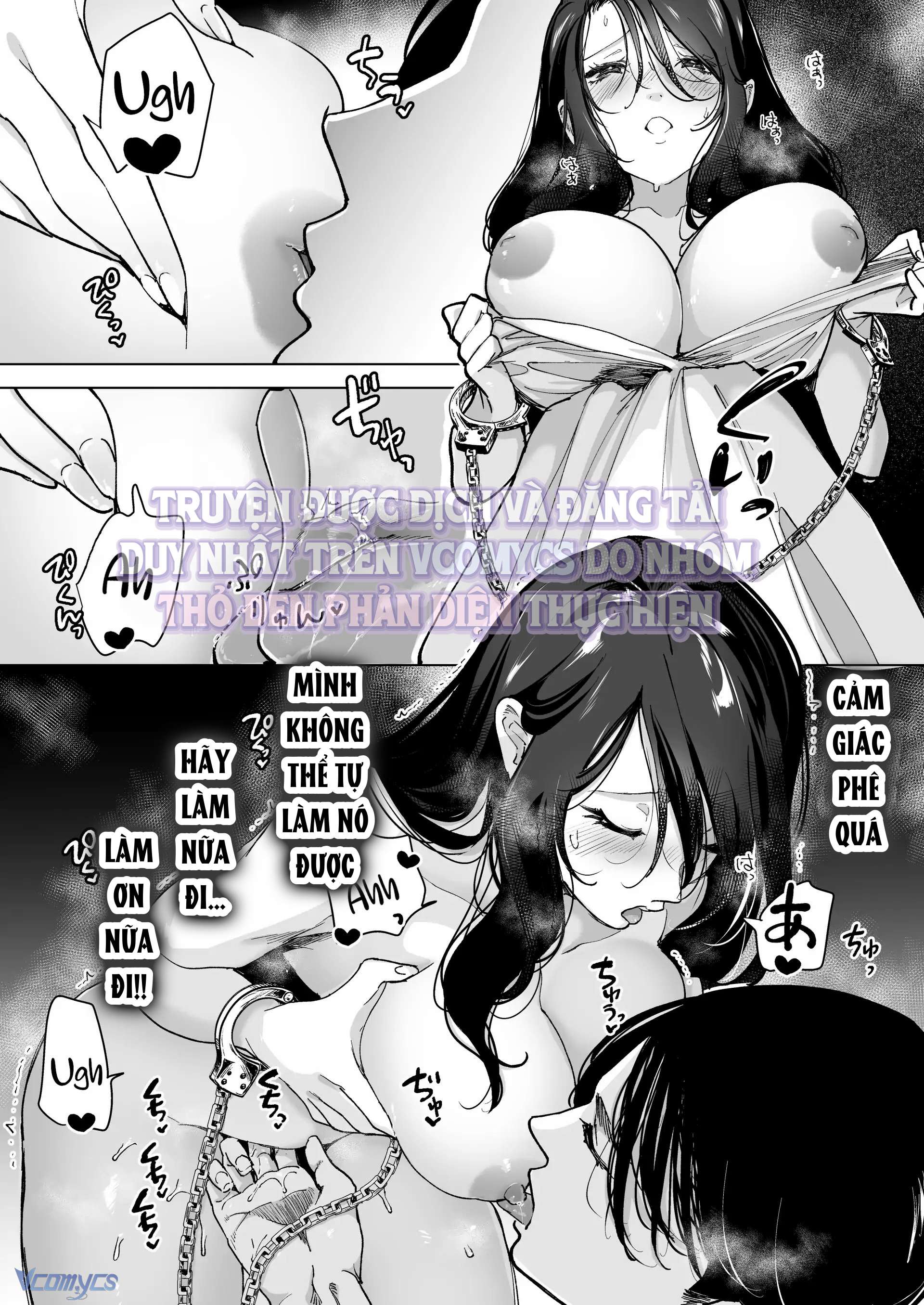 『18+』Anh cảnh sát nhà bên si tình - Cô vợ ngày ngày bị giam giữ và NTR trong lồng sắt Chap 3 - Trang 2