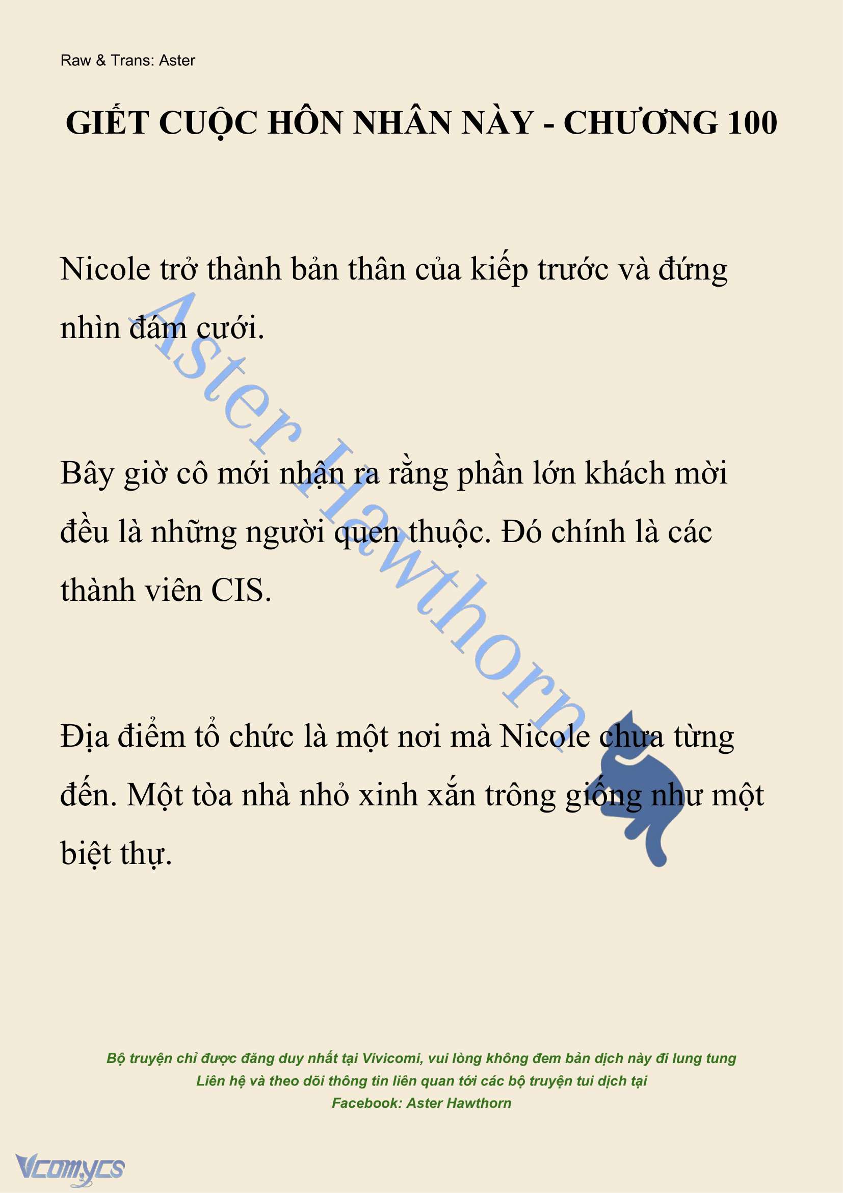 [NOVEL] Giết Cuộc Hôn Nhân Này Chap 100 - Trang 2