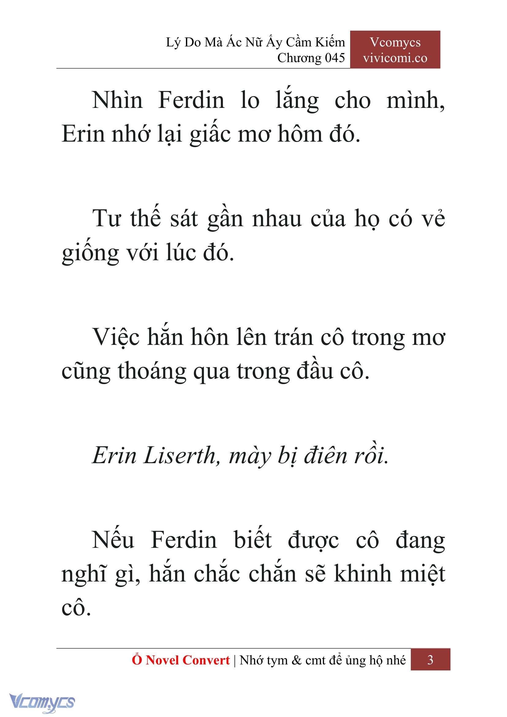 [Novel] Lý Do Mà Ác Nữ Ấy Cầm Kiếm Chap 45 - Next 