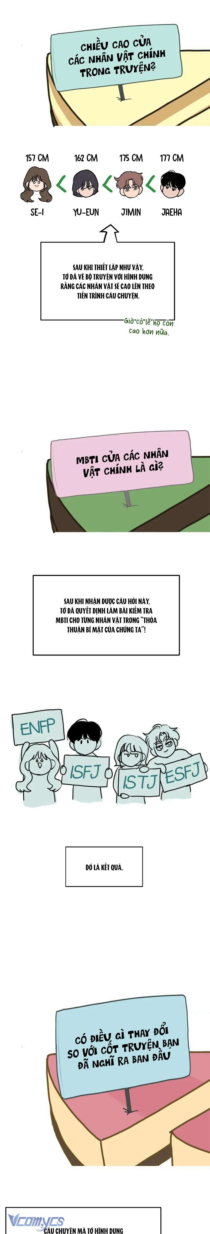 Thỏa Thuận Bí Mật Giữa Chúng Ta Chap kết - Next Chapter 1