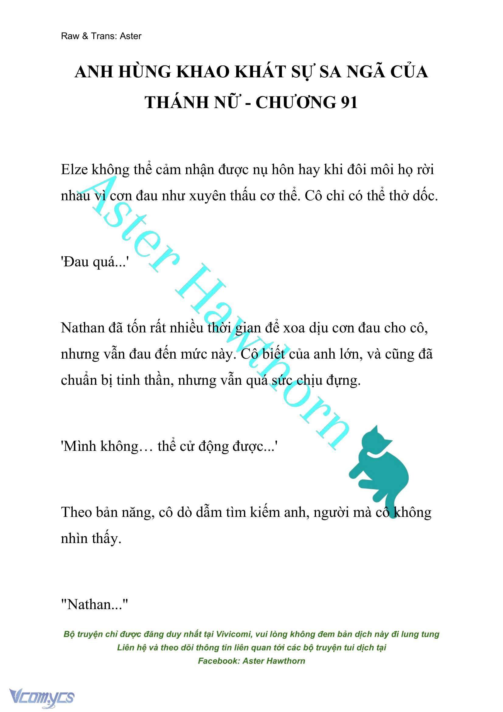 [NOVEL] Anh Hùng Khao Khát Sự Sa Ngã Của Thánh Nữ Chap 91 - Trang 2