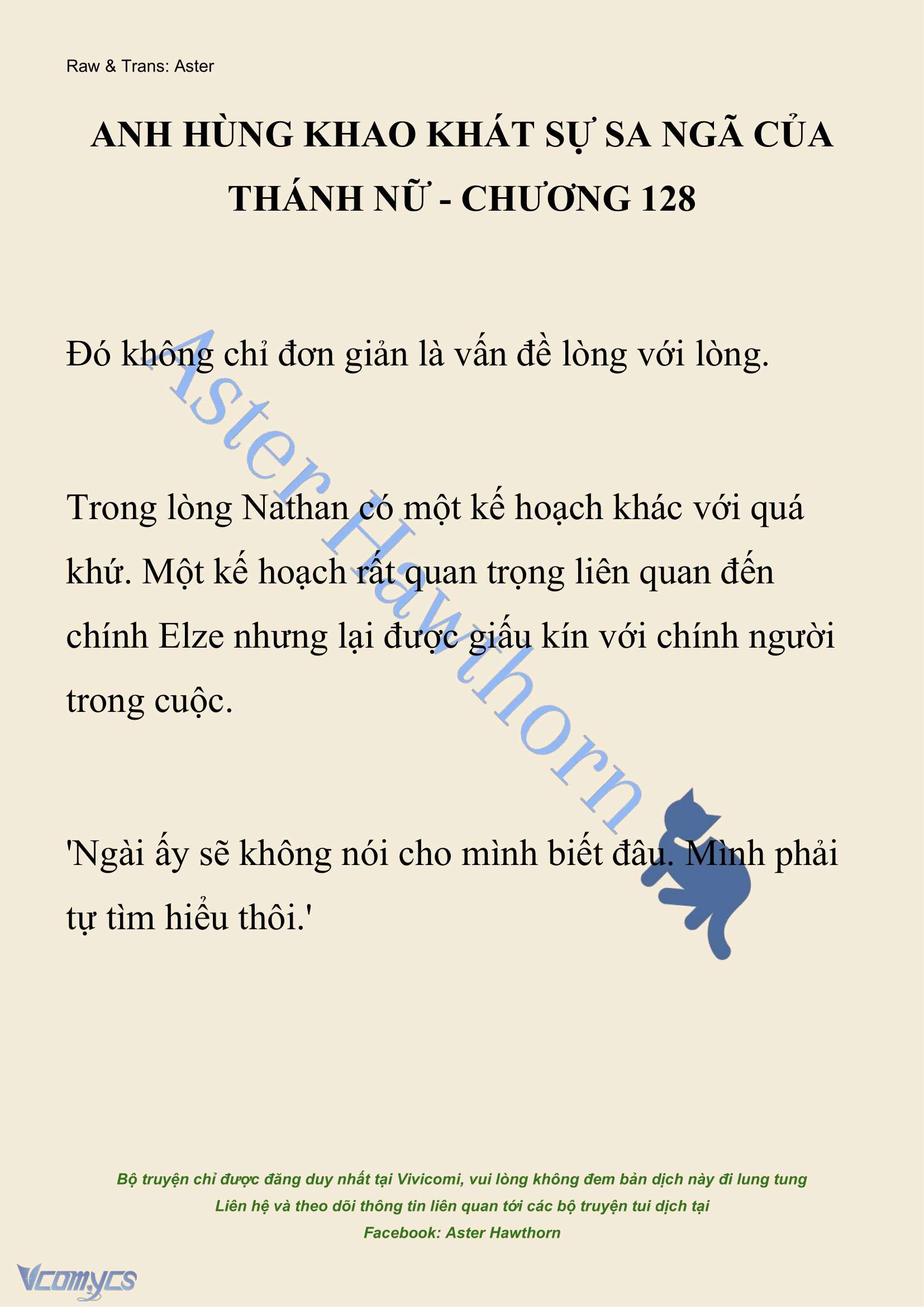 [NOVEL] Anh Hùng Khao Khát Sự Sa Ngã Của Thánh Nữ Chap 128 - Trang 2