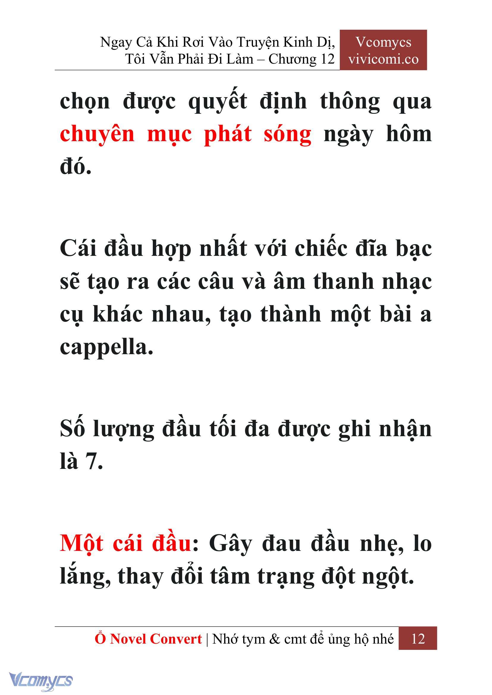 [Novel] Ngay Cả Khi Rơi Vào Truyện Kinh Dị, Tôi Vẫn Phải Đi Làm Chap 12 - Trang 2