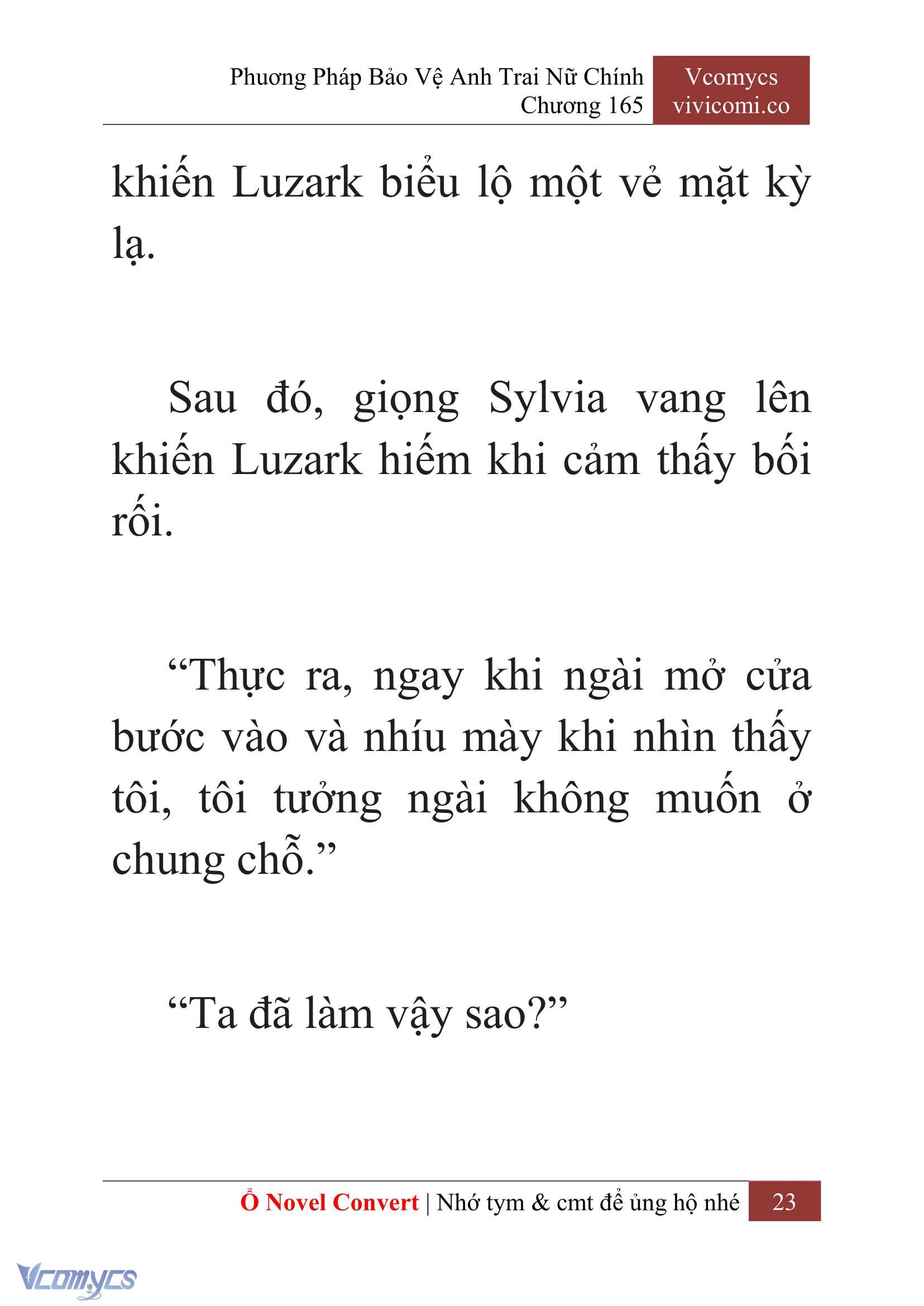 [Novel] Phương Pháp Bảo Vệ Anh Trai Nữ Chính Chap 165 - Trang 2